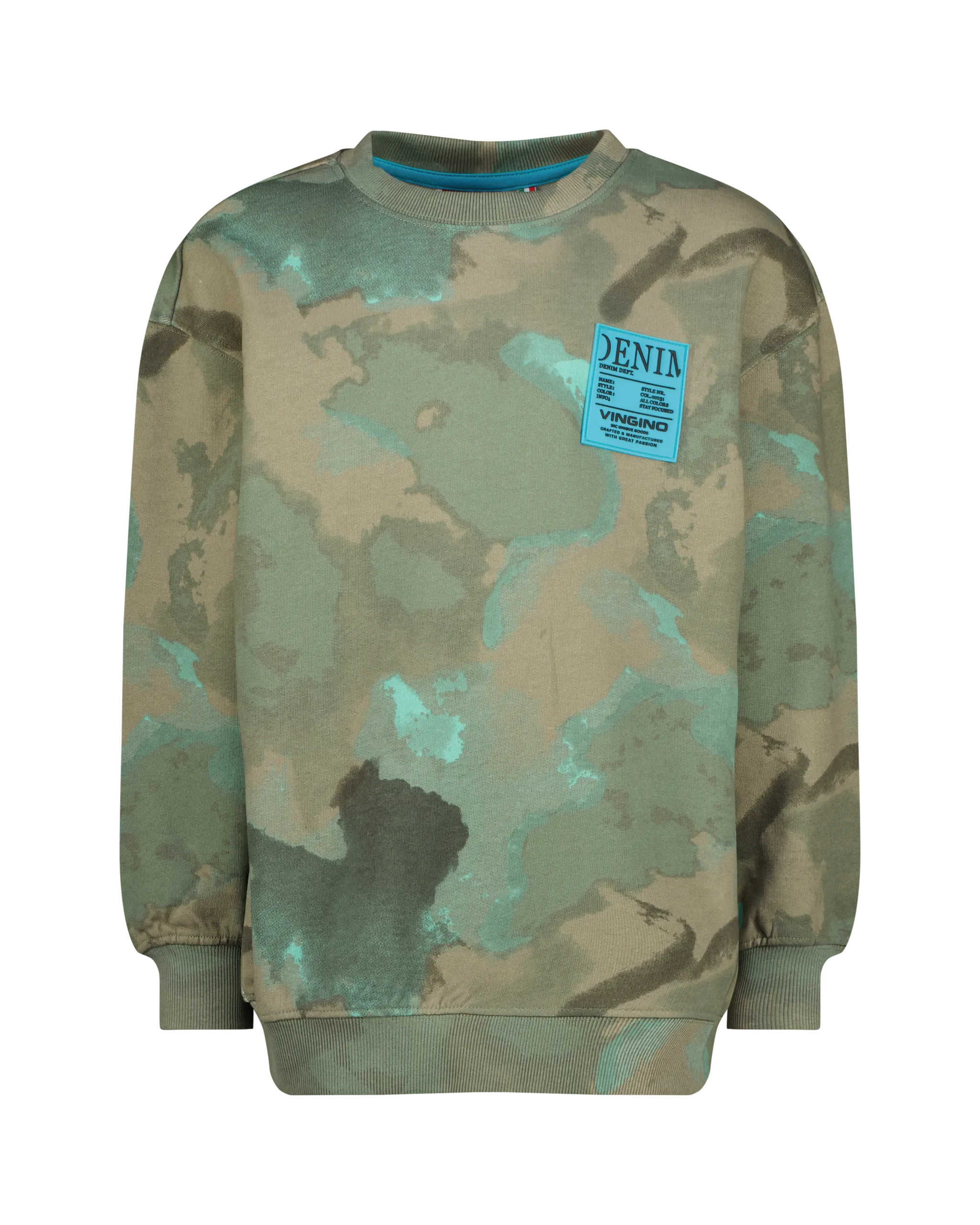 Jongens Sweater Nano | Groen