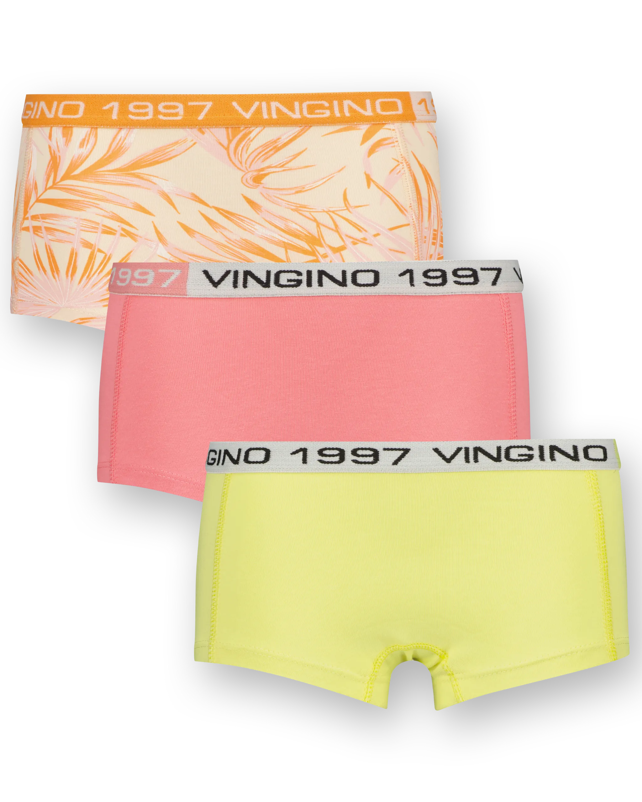 Girls Hipster 11 Light Leaf 3 Pack | Orange