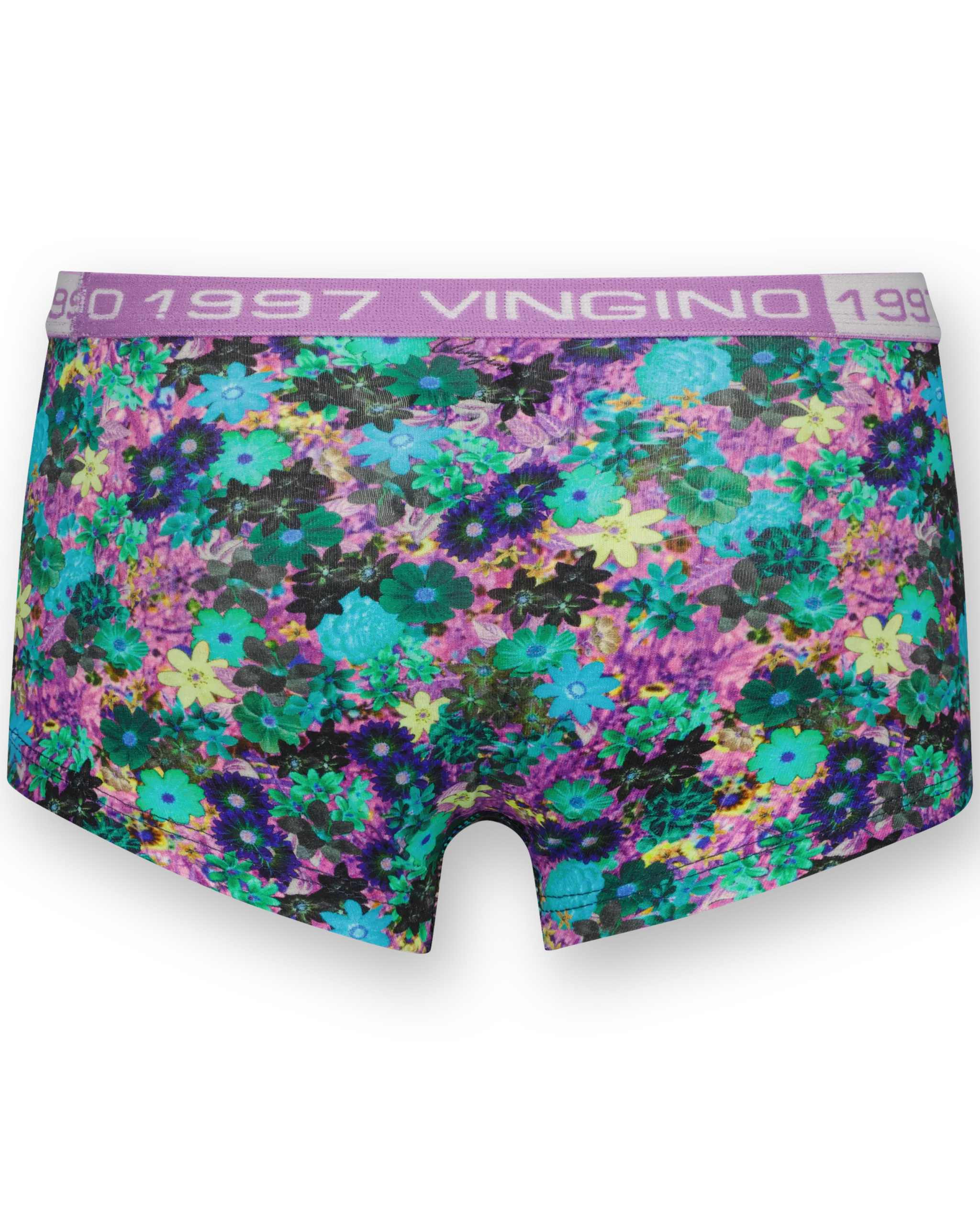 Girls Hipster 14 Multi Flower 3 Pack | Purple