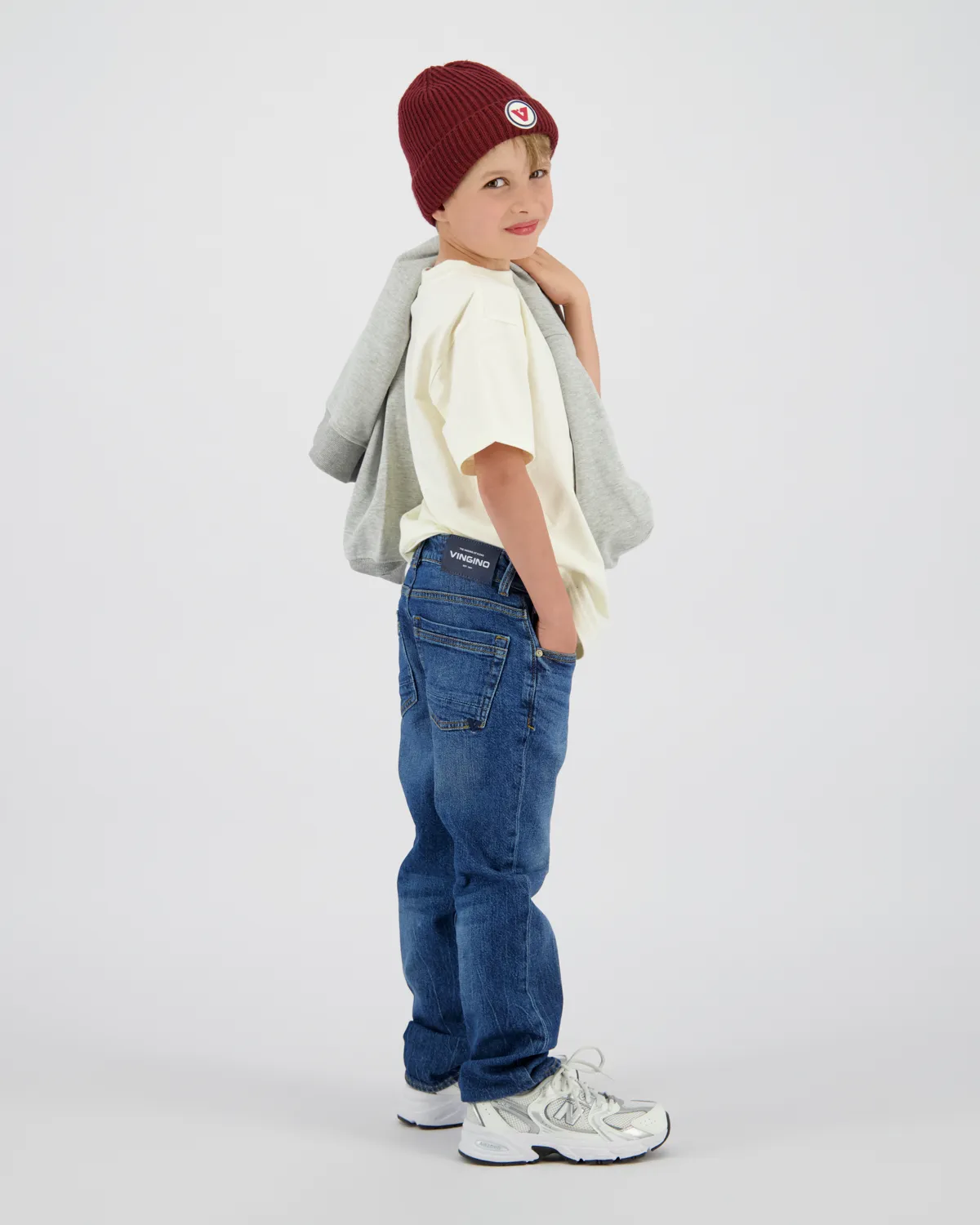 Jongens Regular Jeans Brent | Blauw