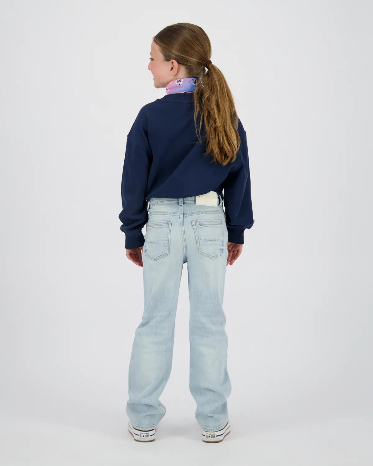 Meisjes Straight Jeans Clara | Blauw