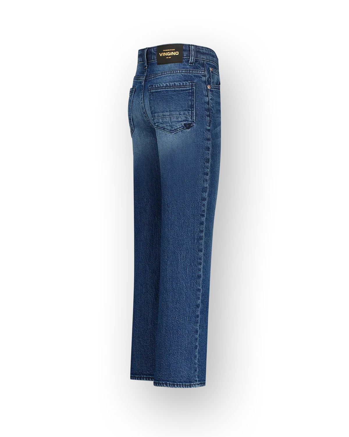 Meisjes Wide leg Jeans Cecile | Blauw