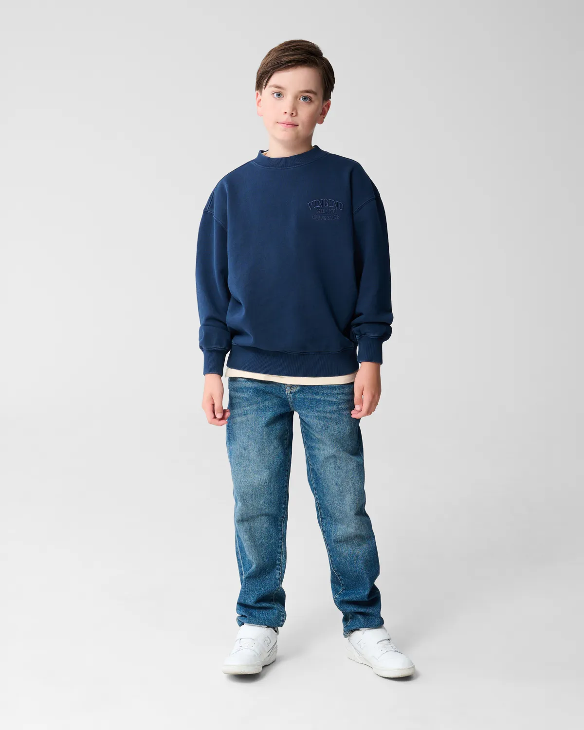 Jongens Oversized Sweater Nordi | Blauw