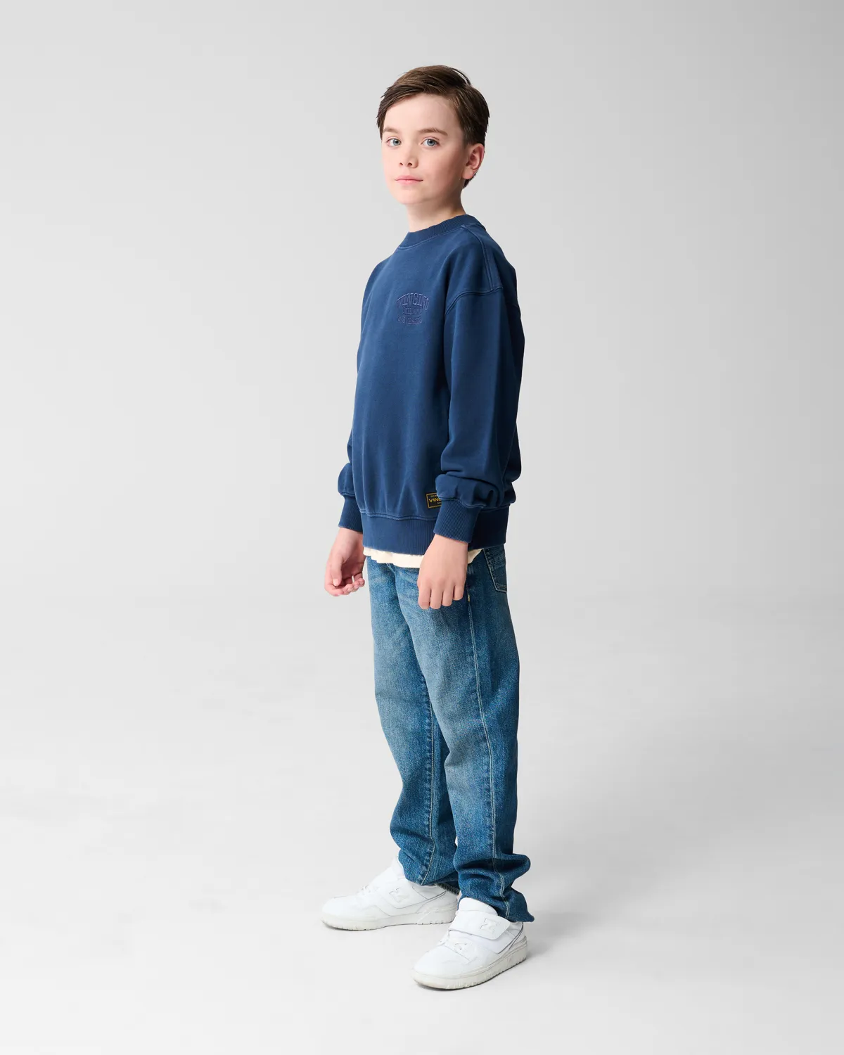 Jongens Straight Jeans Piero | Blauw