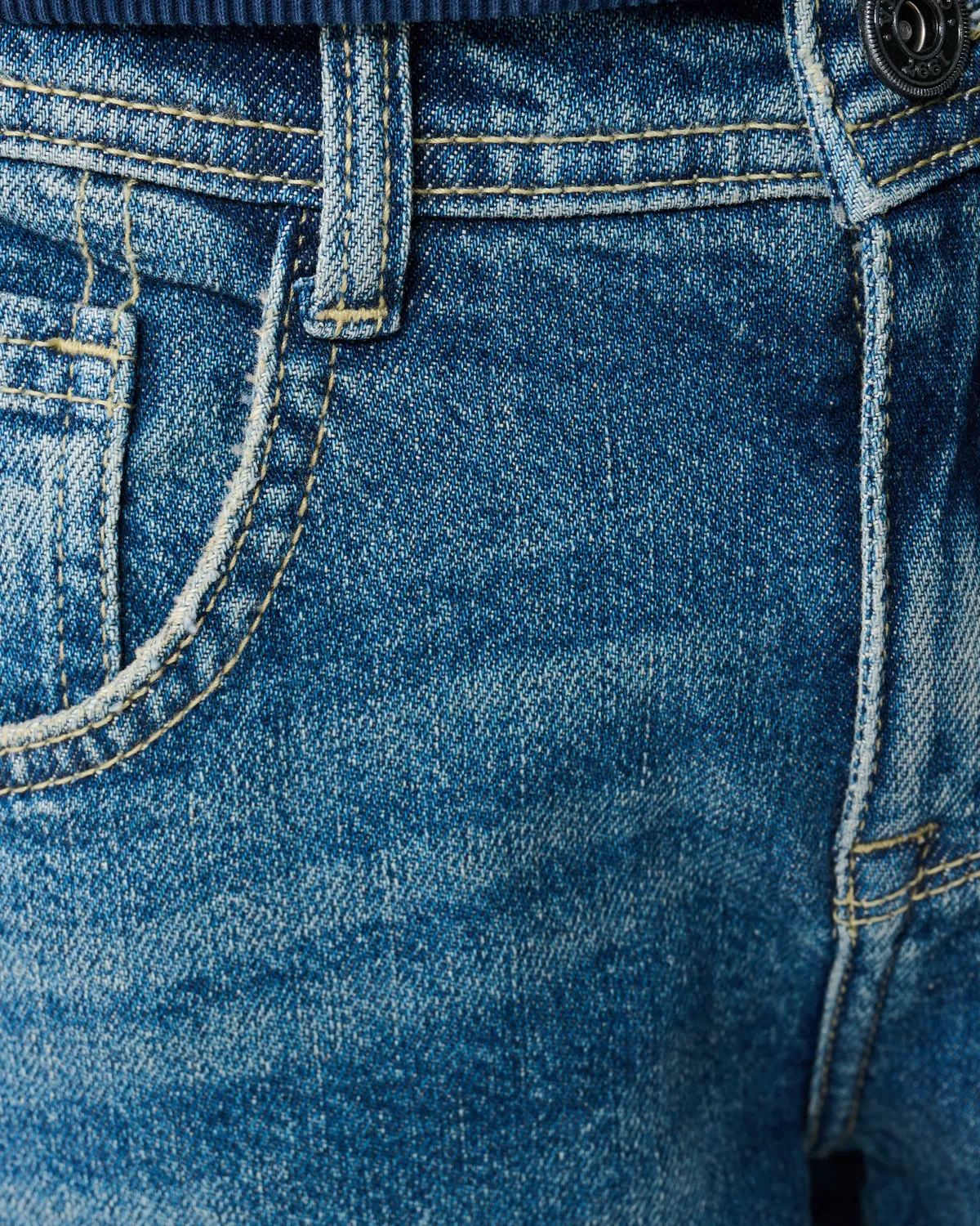Jongens Straight Jeans Piero | Blauw