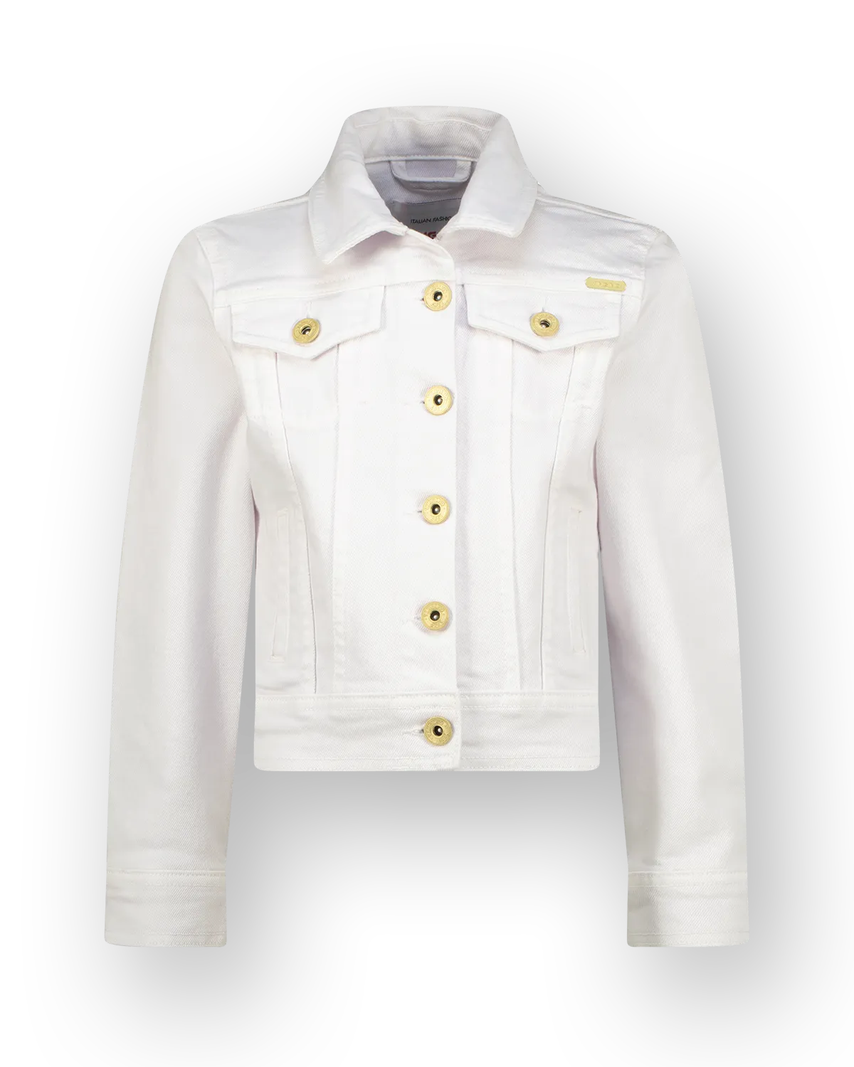 Girls Denim Jacket Taylin | White