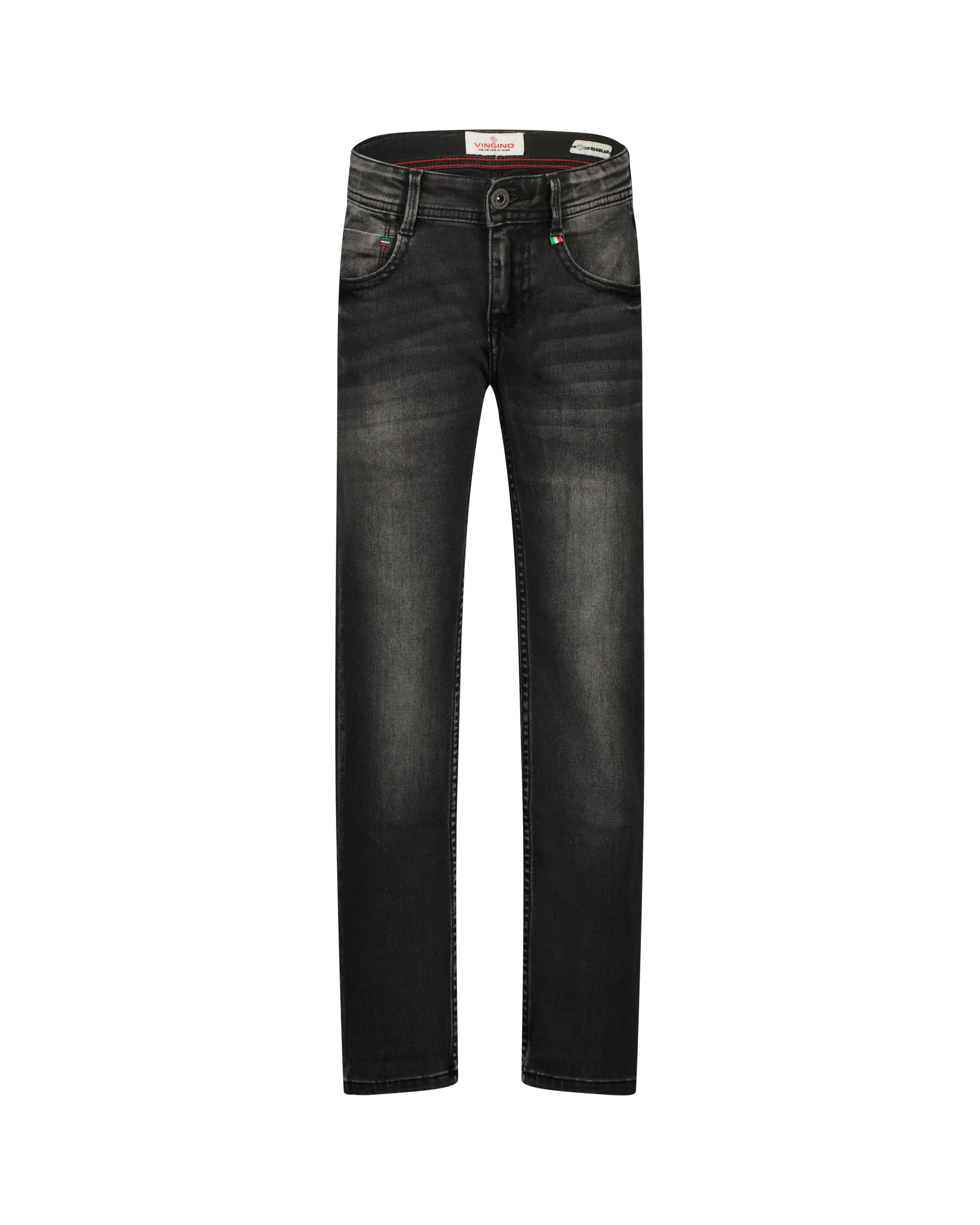 Jongens Regular Jeans Baggio | Zwart