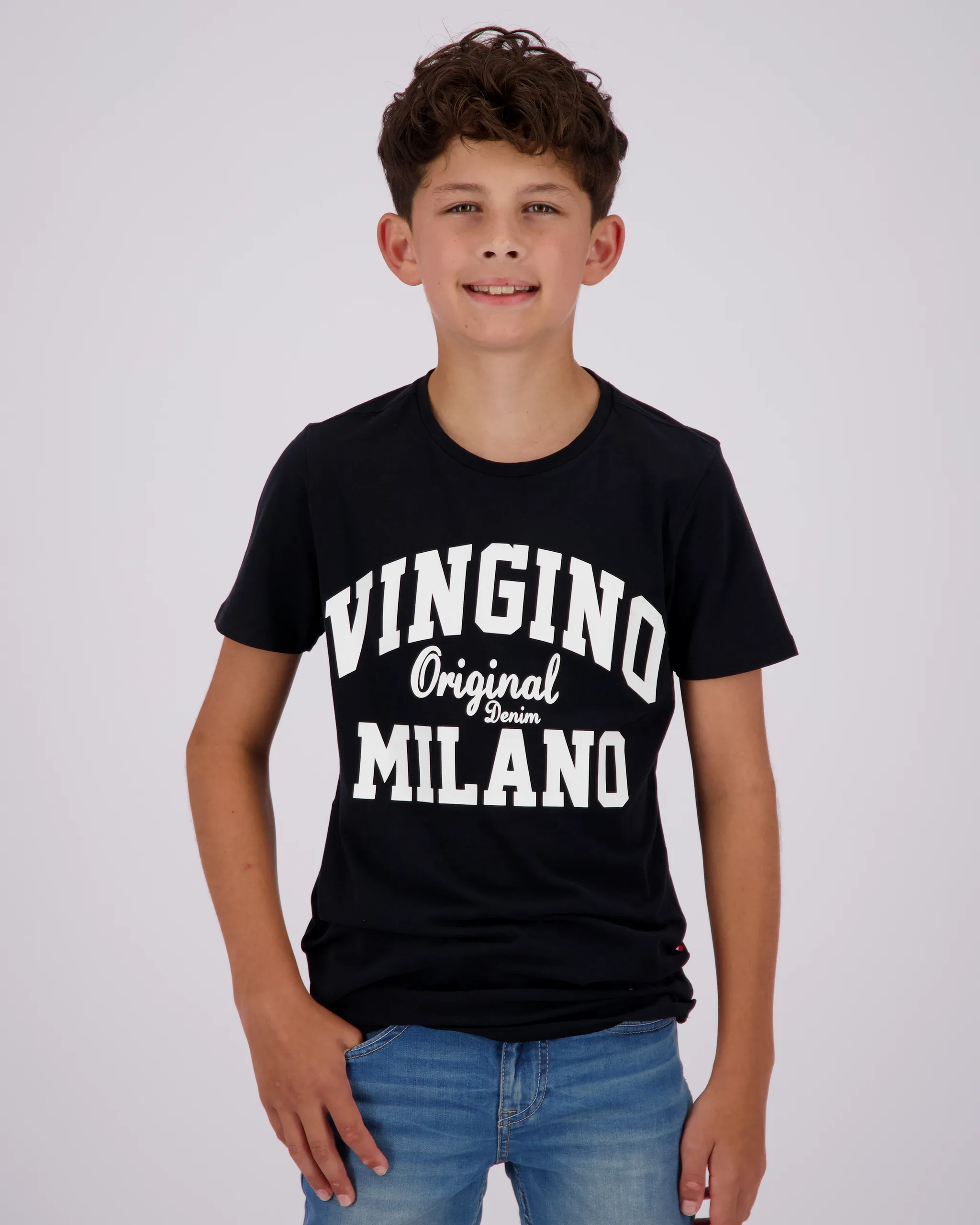 Boys Classic logo t-shirt | Black