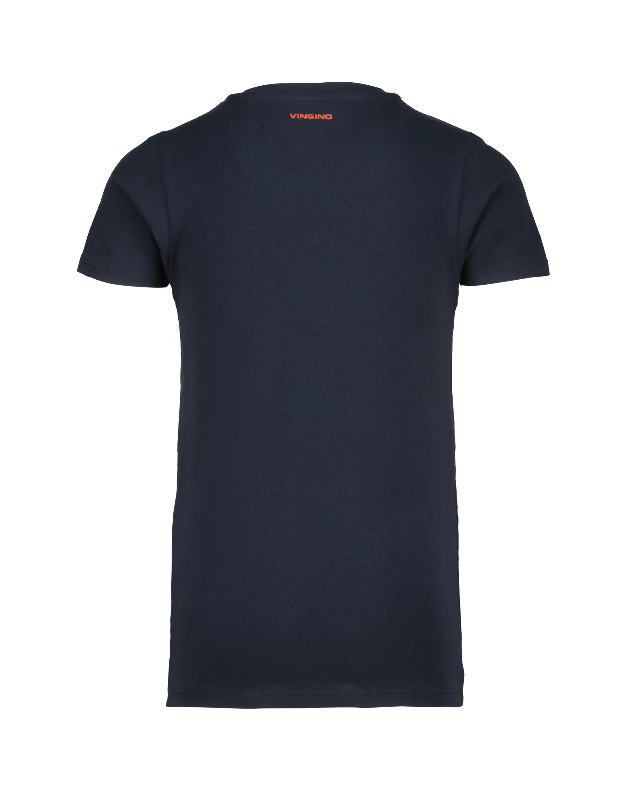 Jongens B Basic v-neck T-shirt | Blauw