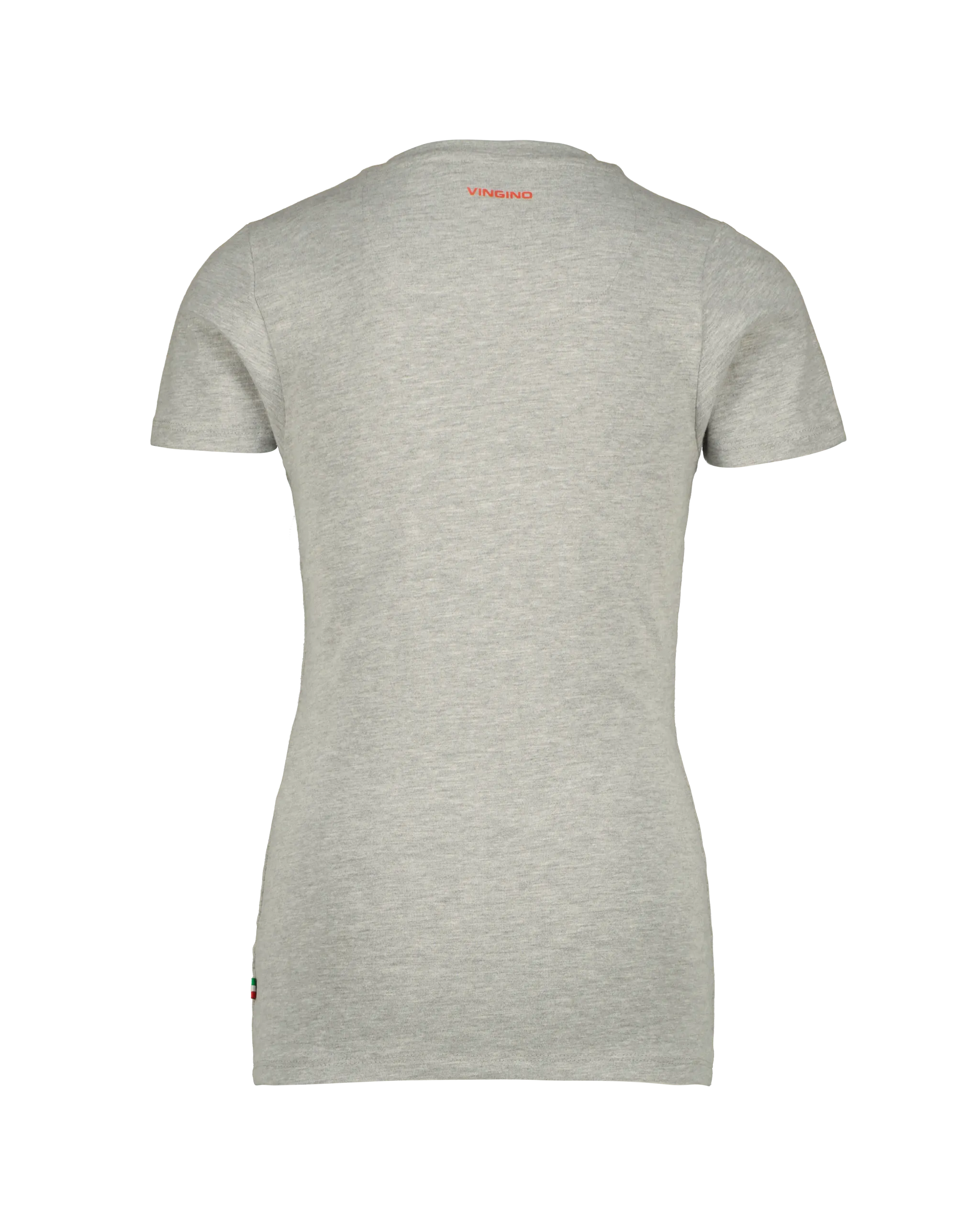 Jongens B Basic v-neck T-shirt | Grijs