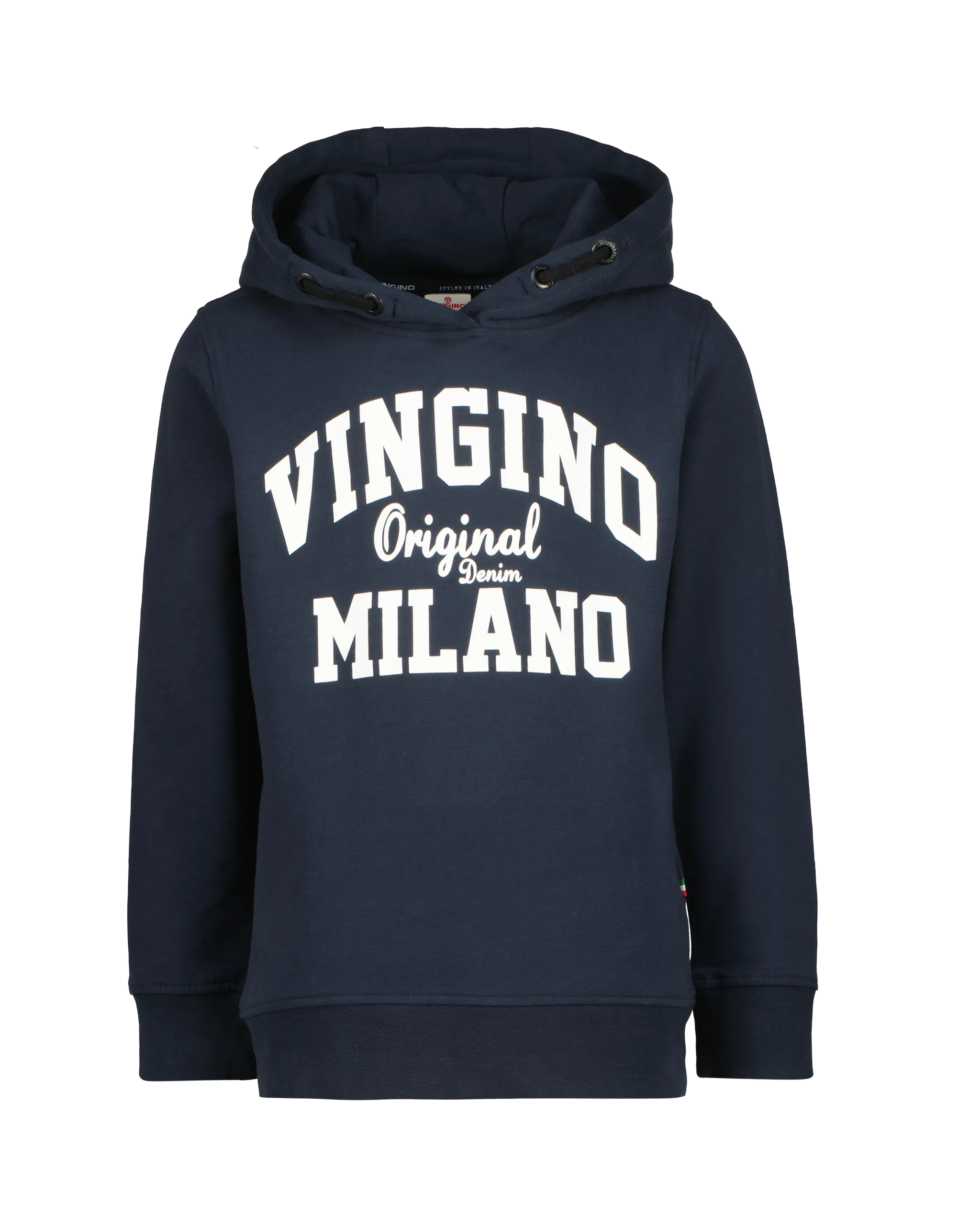 Jongens Classic logo hoodie | Blauw