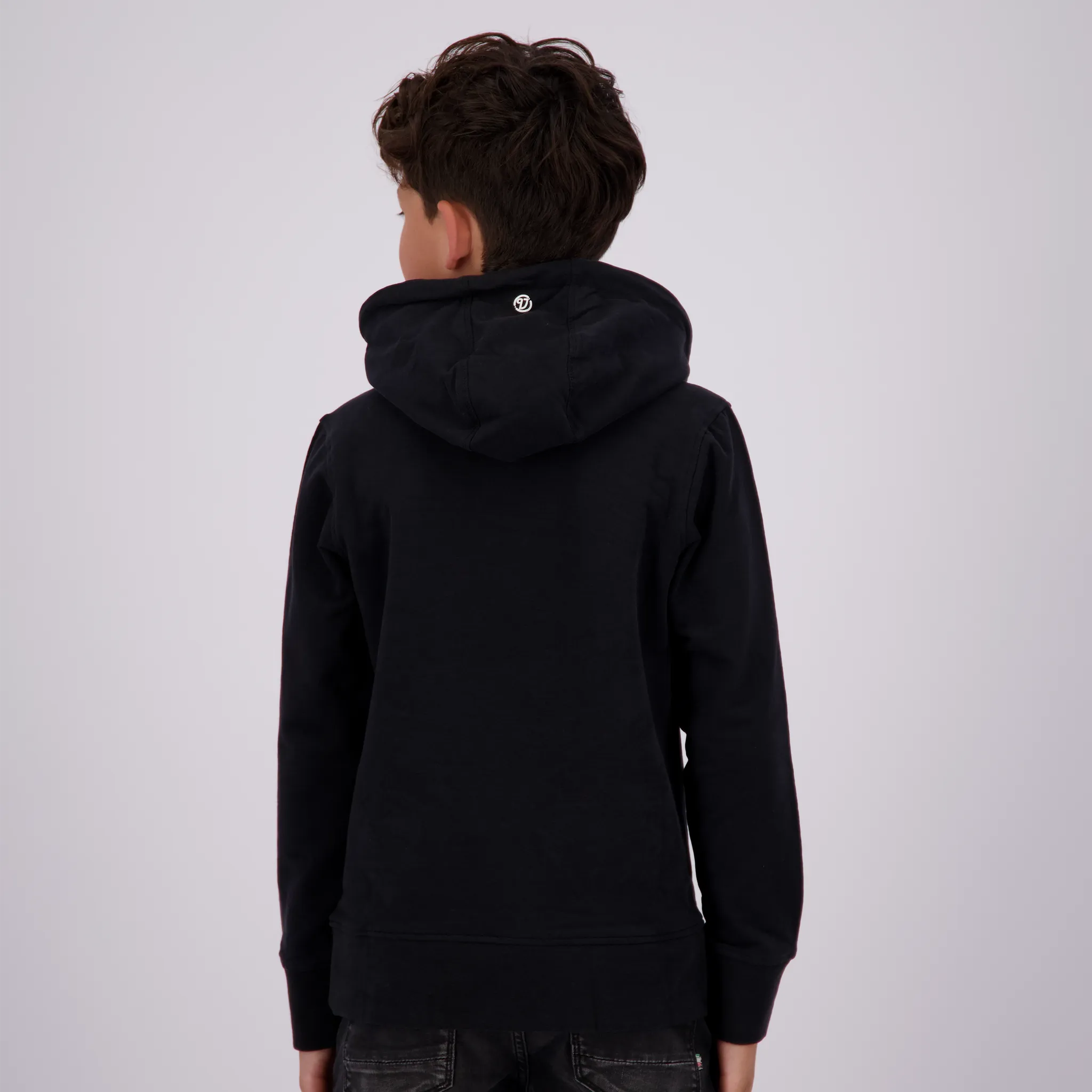 Boys Classic logo hoody | Black