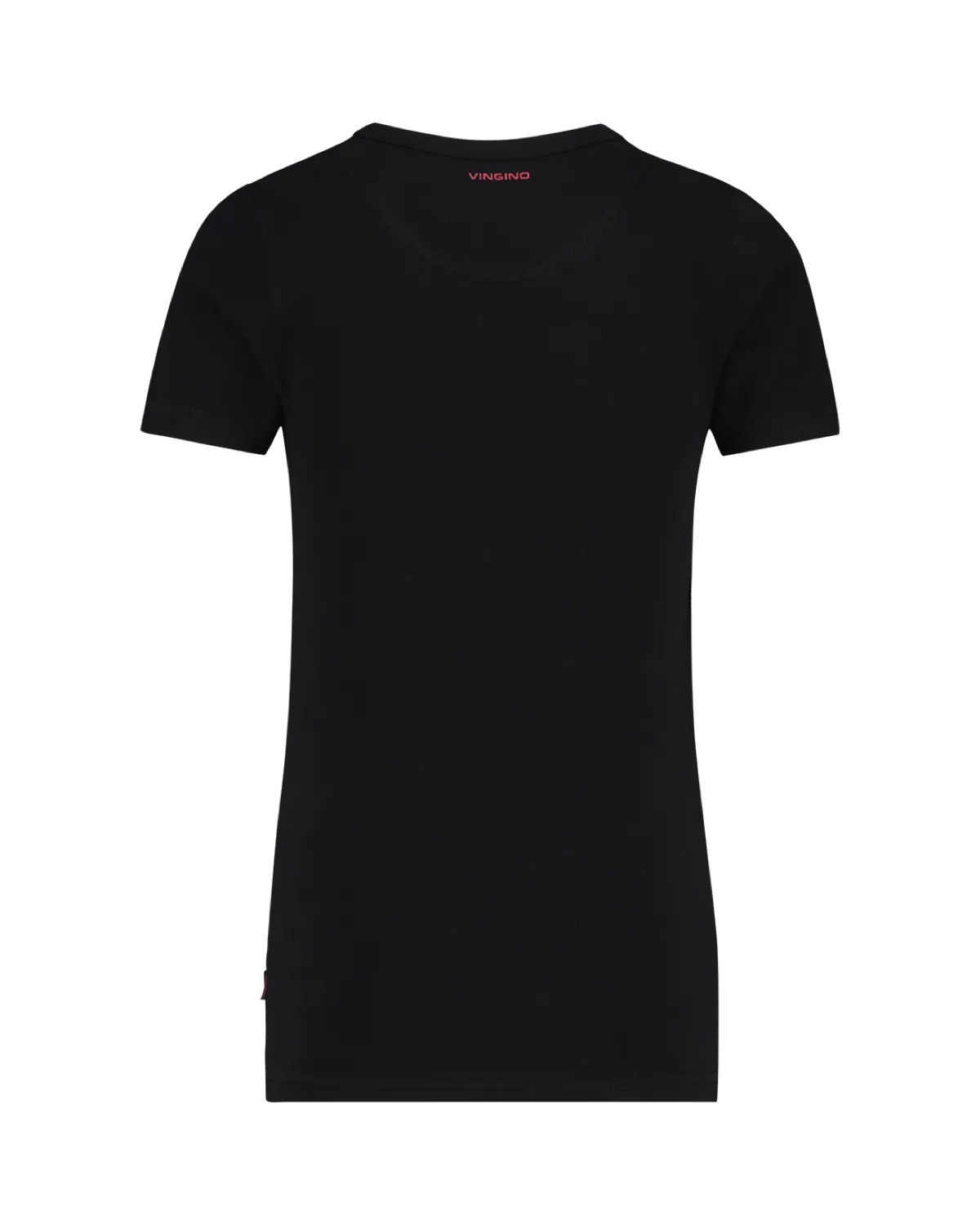 Boys Top Short Sleeve V Neck Ts Boys | Black