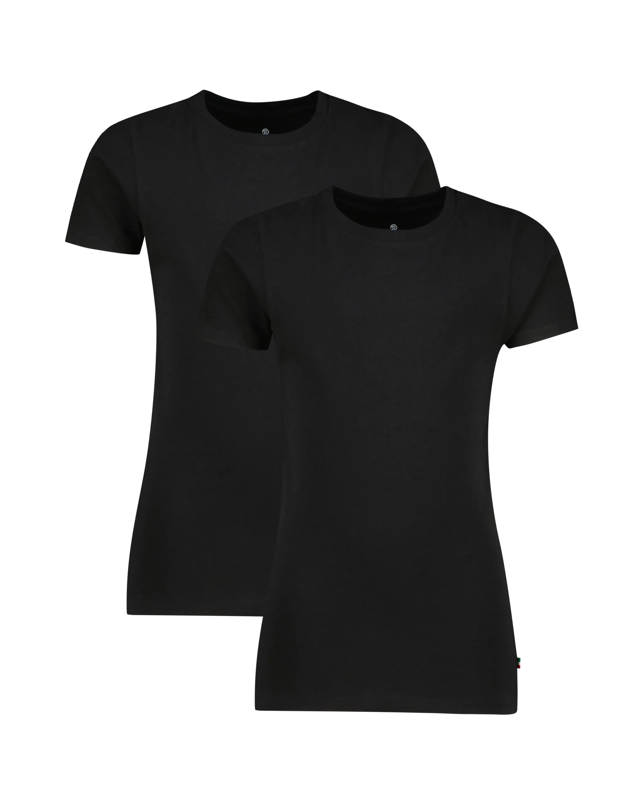 Jongens T-shirt 2 pack | Zwart