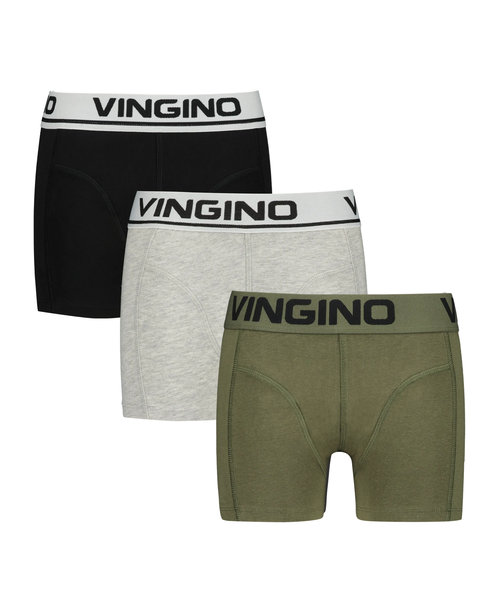 Boys Boxer 3 pack | Grey
