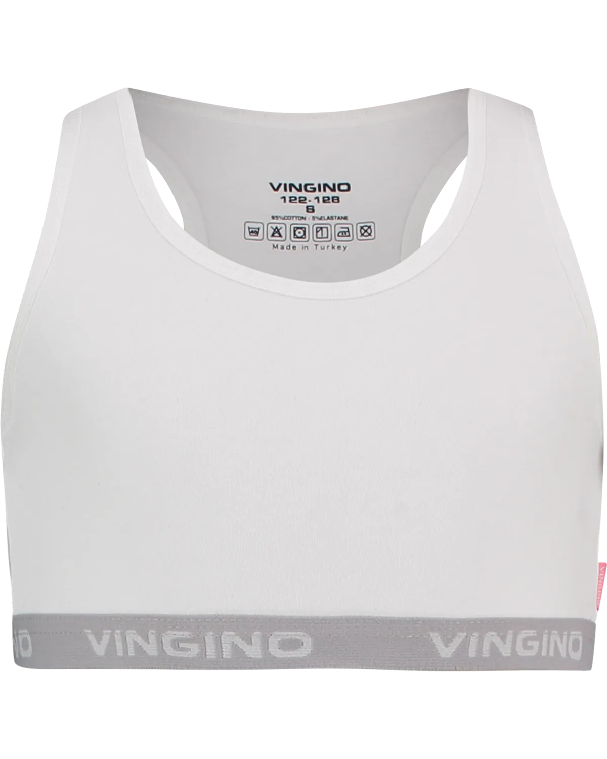 Meisjes Top Racer Girls | Zwart