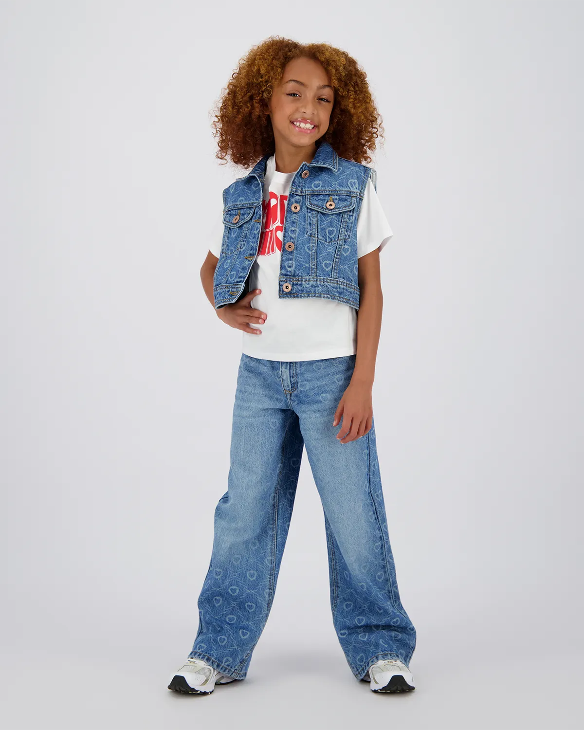 Extra wide leg Jeans Cassie Laser