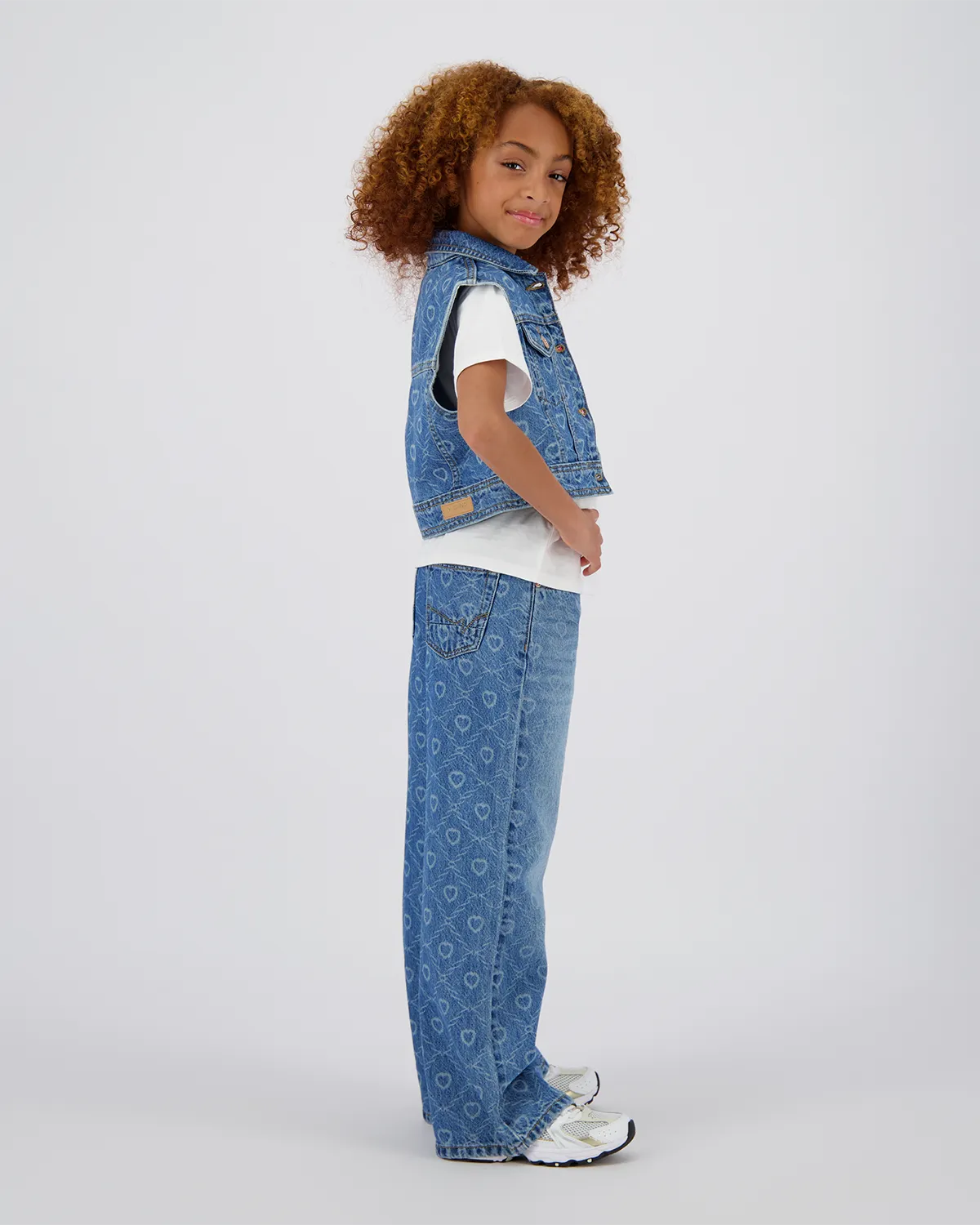 Extra wide leg Jeans Cassie Laser