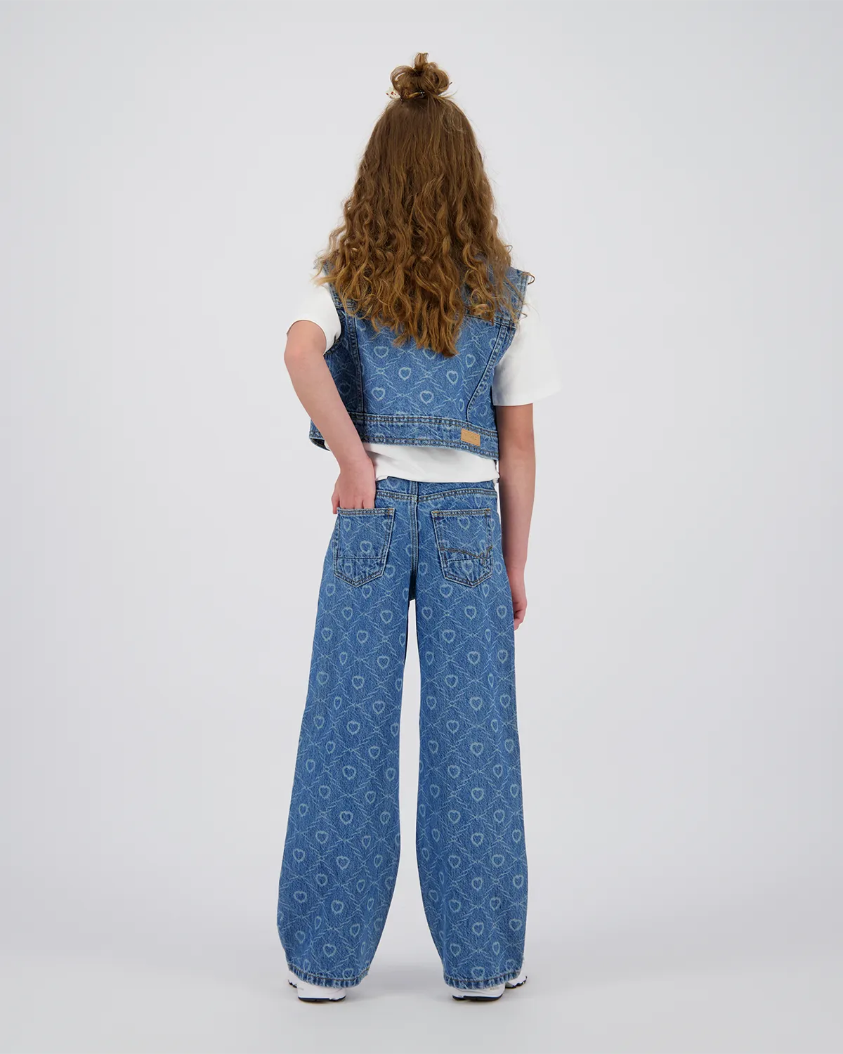 Extra wide leg Jeans Cassie Laser