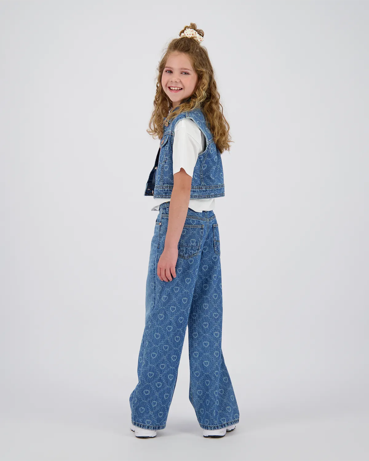 Extra wide leg Jeans Cassie Laser