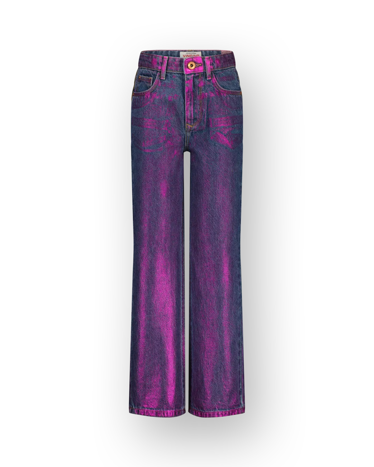 Wide leg Jeans Cato Metallic
