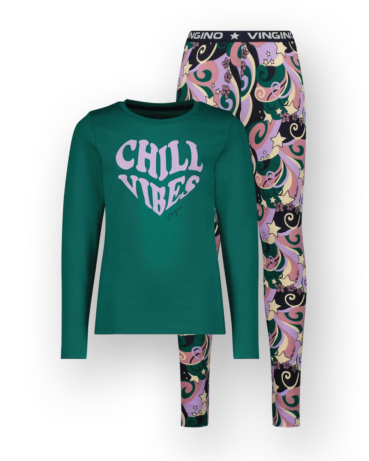 Meisjes Pyjama Wende | Groen