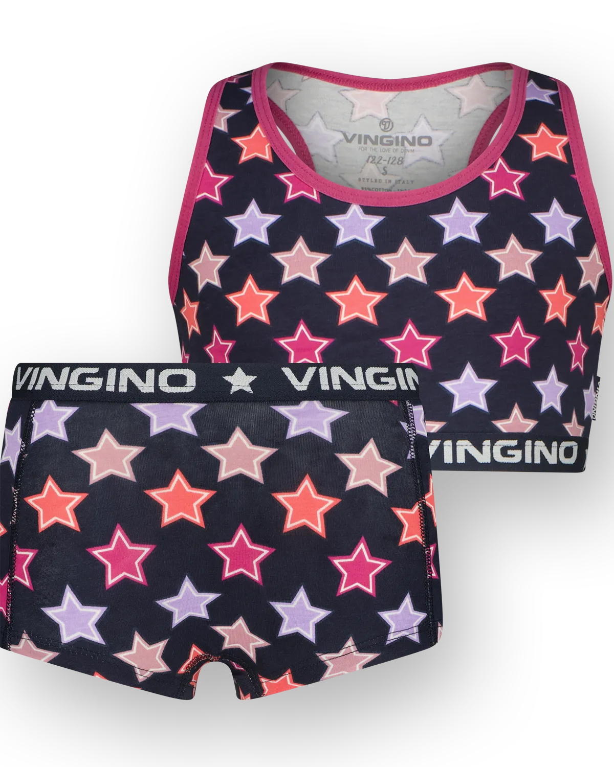 Girls Underwear G324 Star Racer Set | Blue