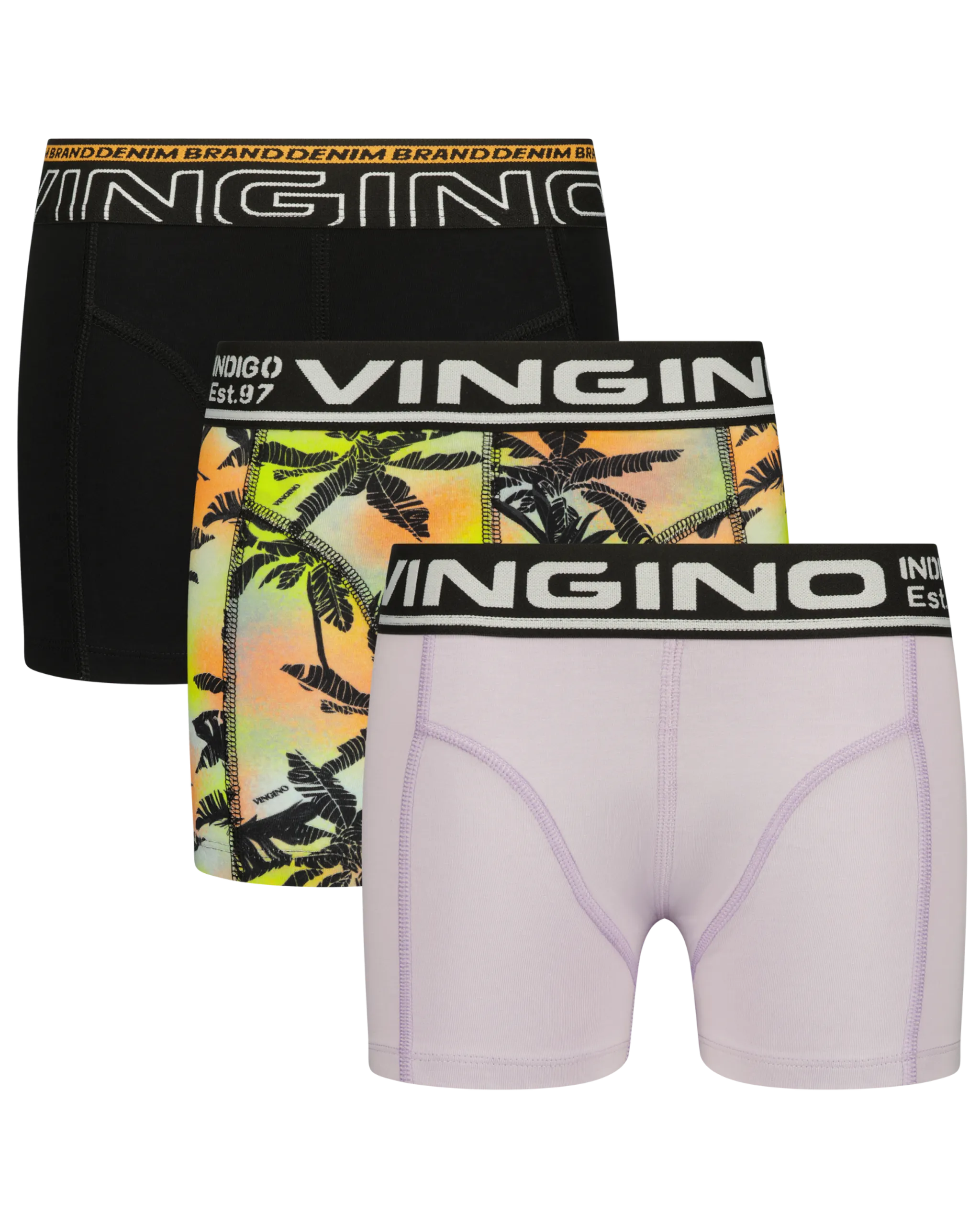 Boxershorts B-241-2 Palm 3 Pack