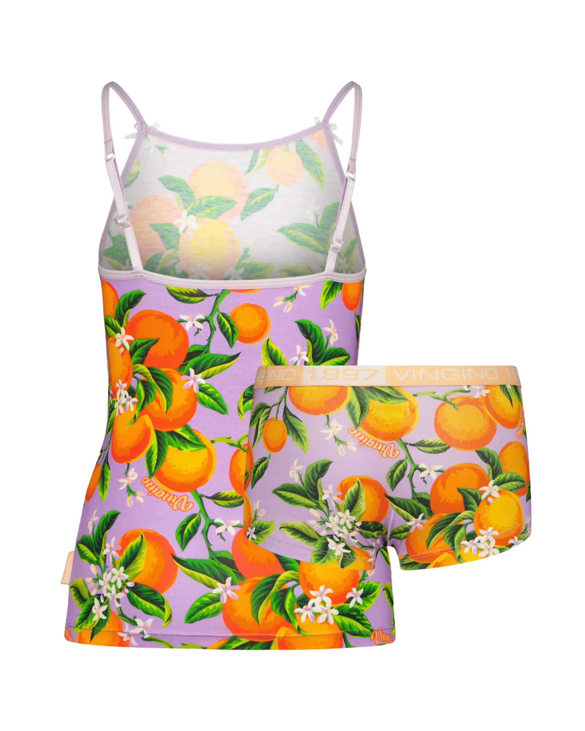 Hipster G-241-11 Orange Singlet Set