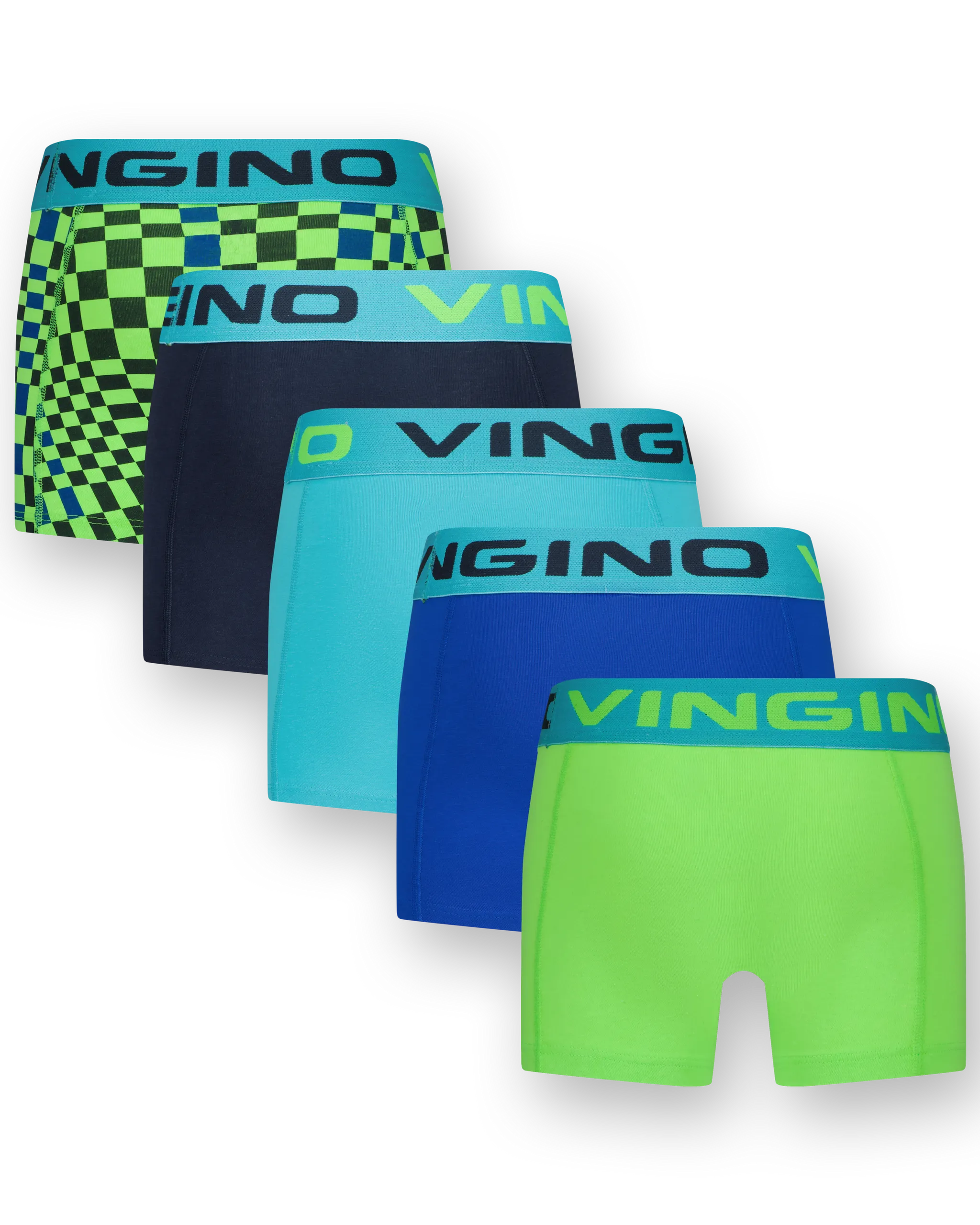 Boxershorts B-242-4 Blue 5 Pack