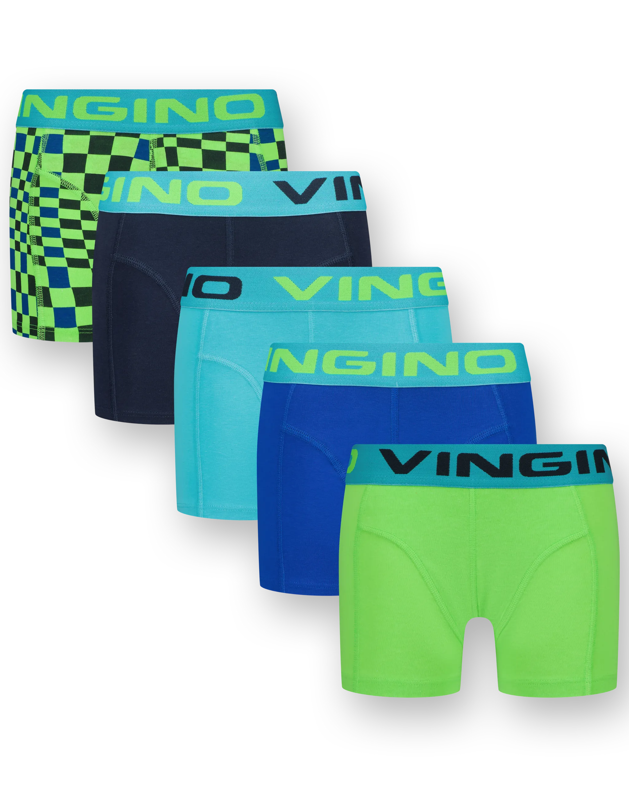 Boxershorts B-242-4 Blue 5 Pack