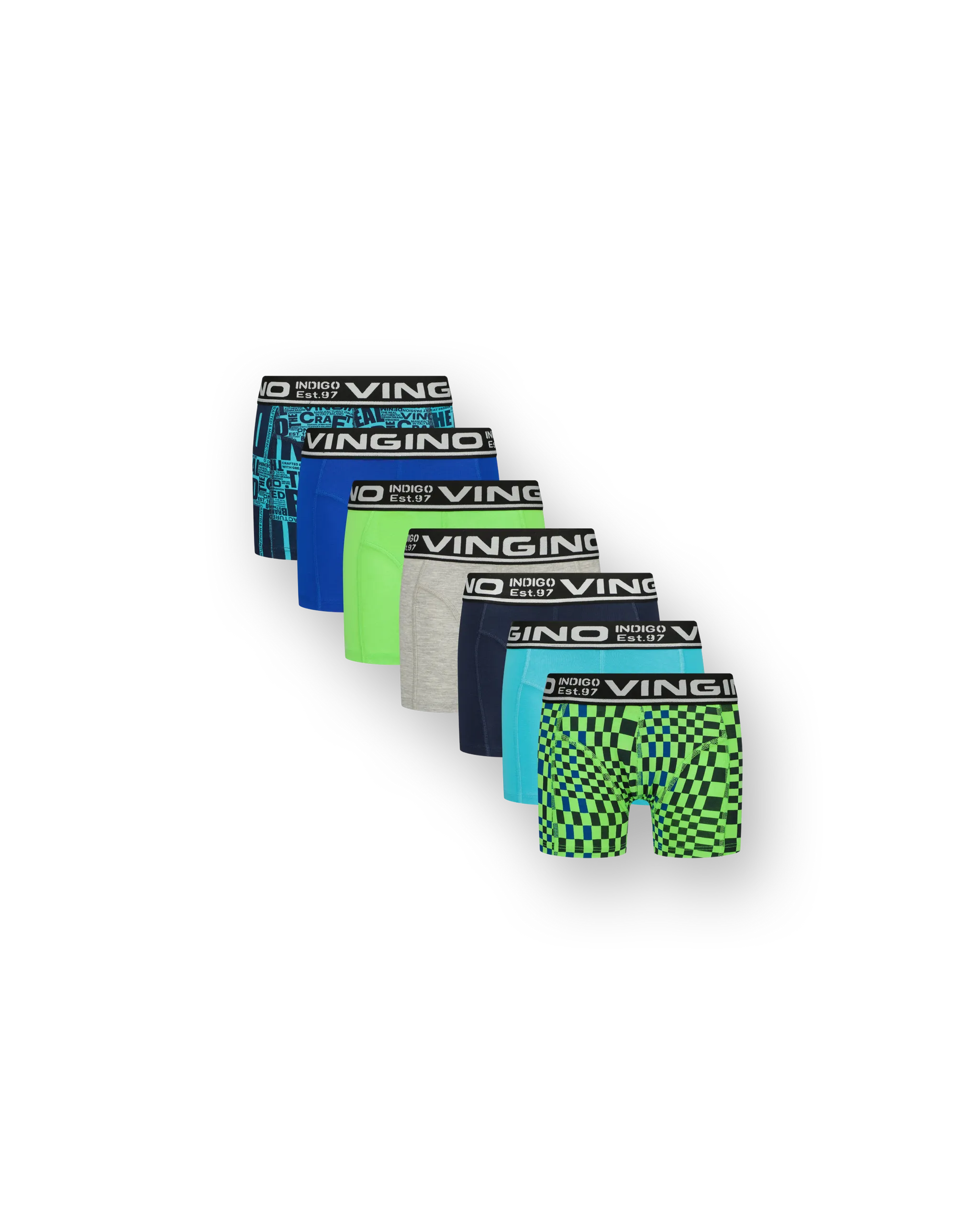 Boxershorts B-242-6 Graphic 7 Pack