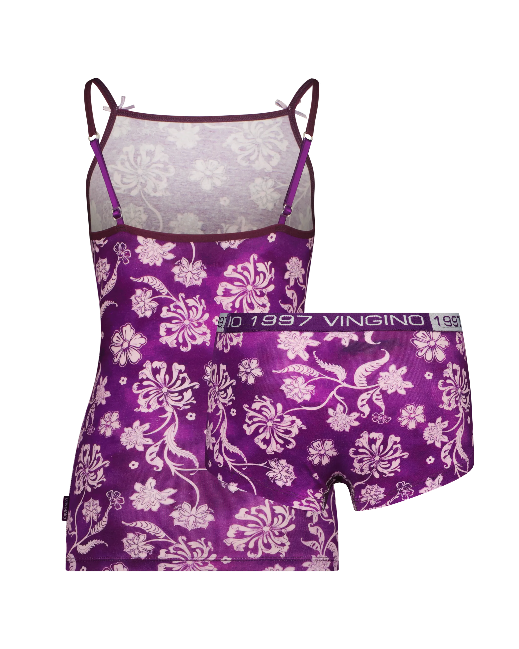 G-243 Flower singlet set