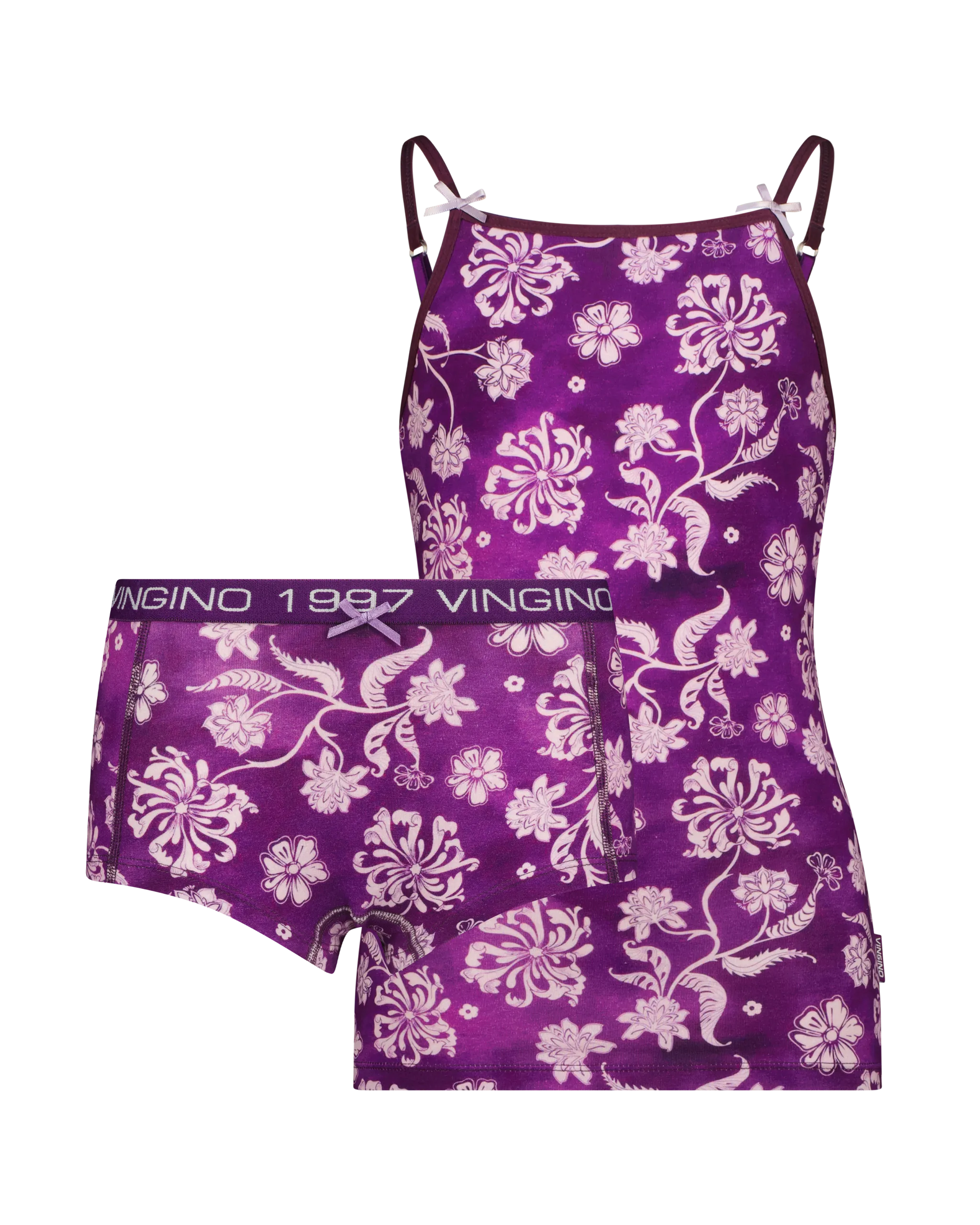 G-243 Flower singlet set