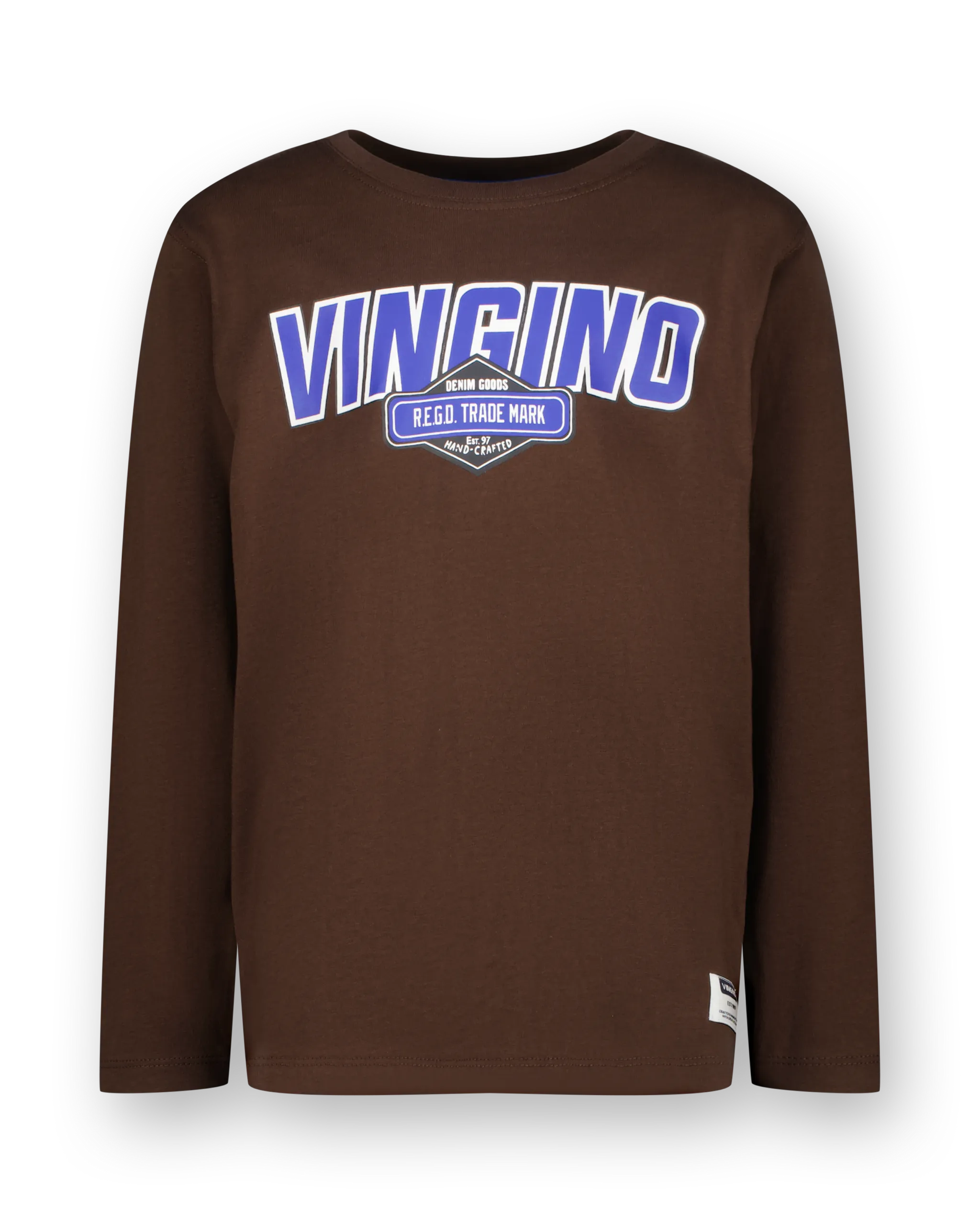 Jongens T-shirt Jastop | Bruin