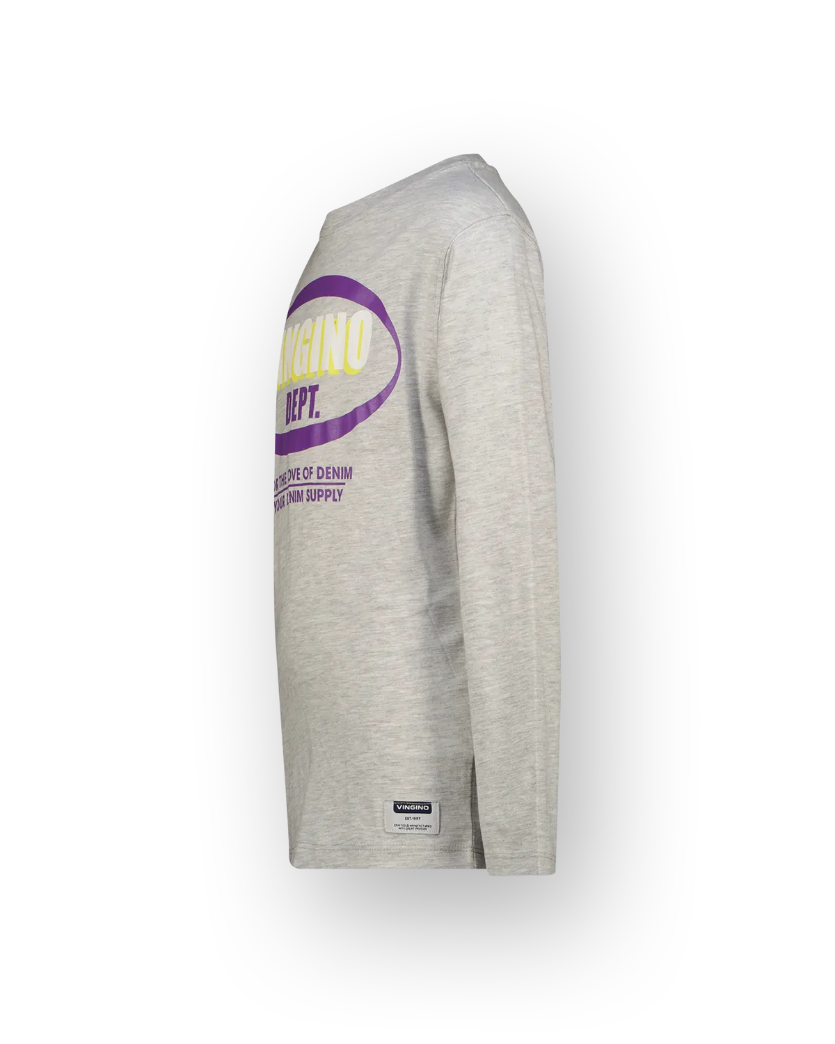 Jongens T-shirt Jayden | Grijs