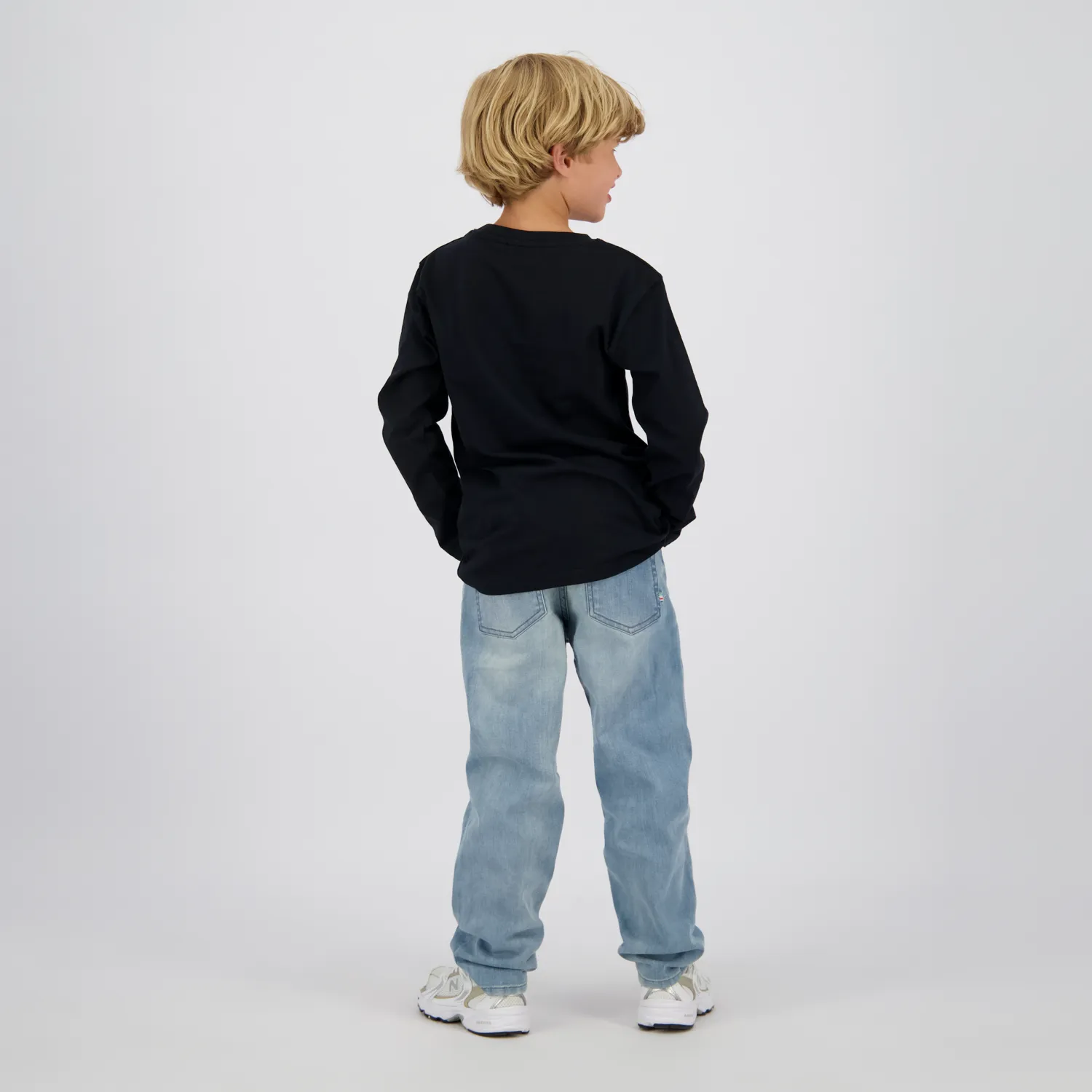 Jongens T-shirt Jipack | Zwart