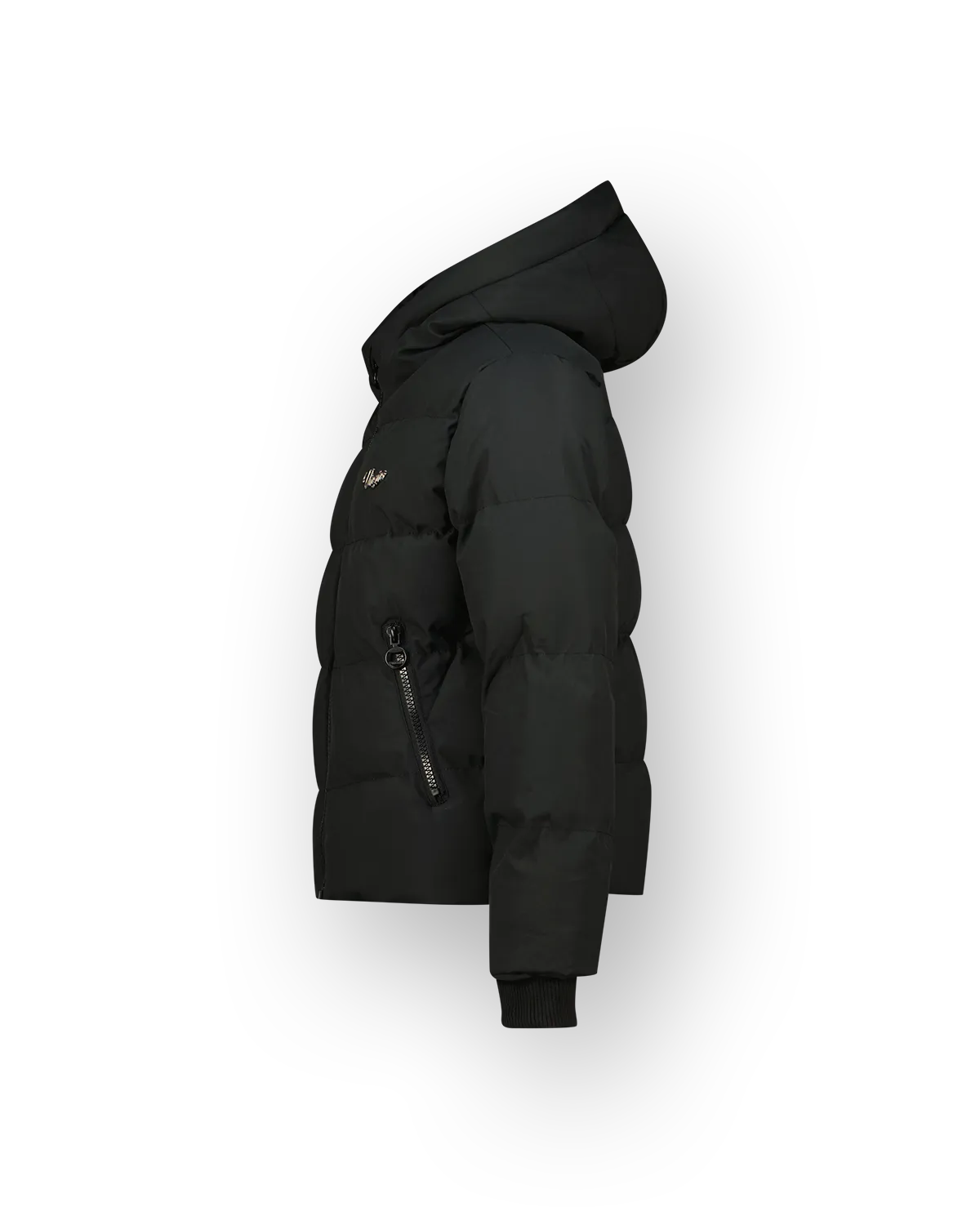 Girls Hooded Jacket Tezia | Black