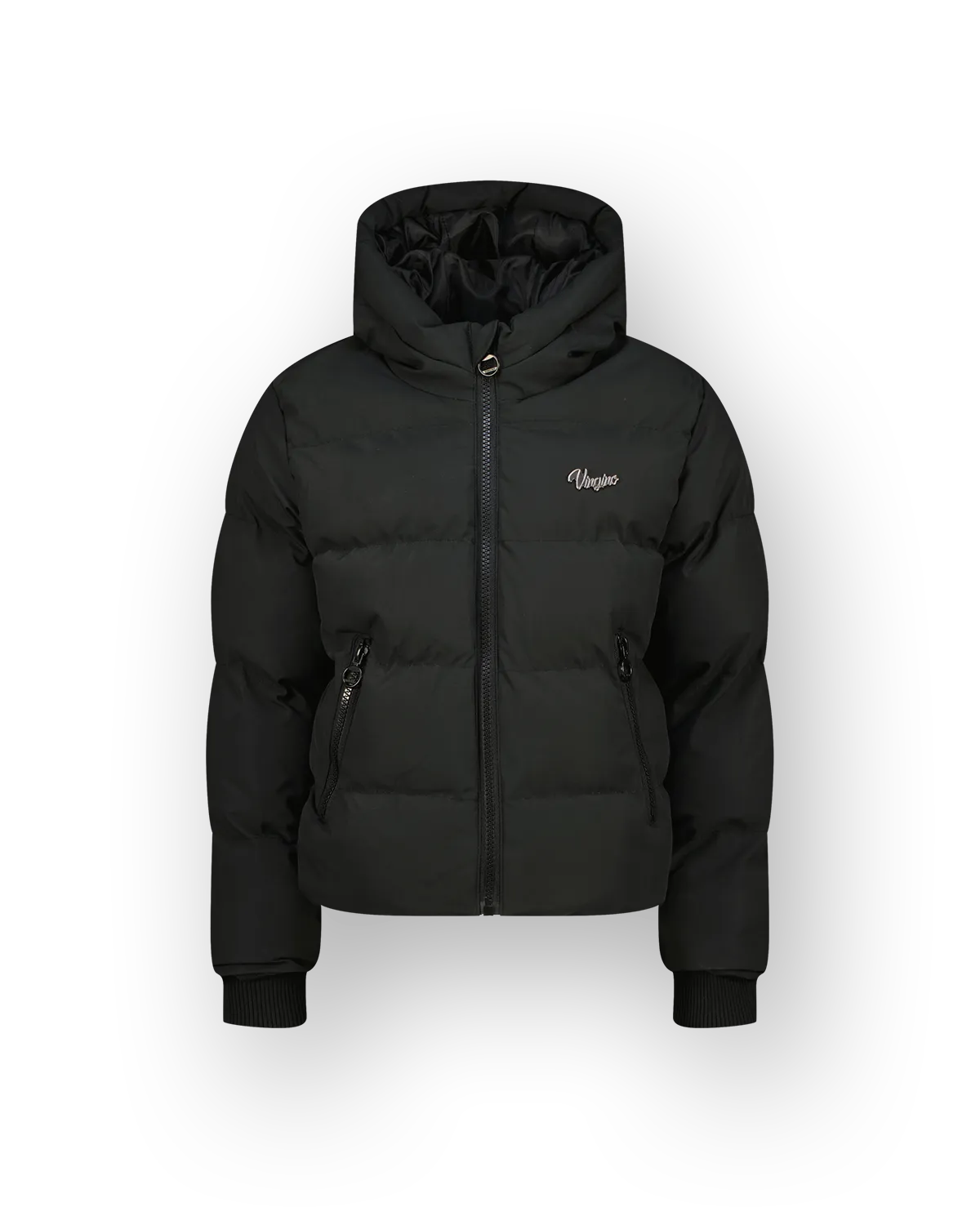 Girls Hooded Jacket Tezia | Black