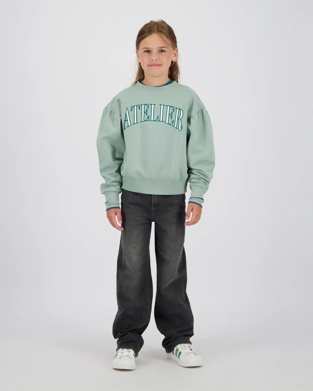 Girls Sweater Noran | Green