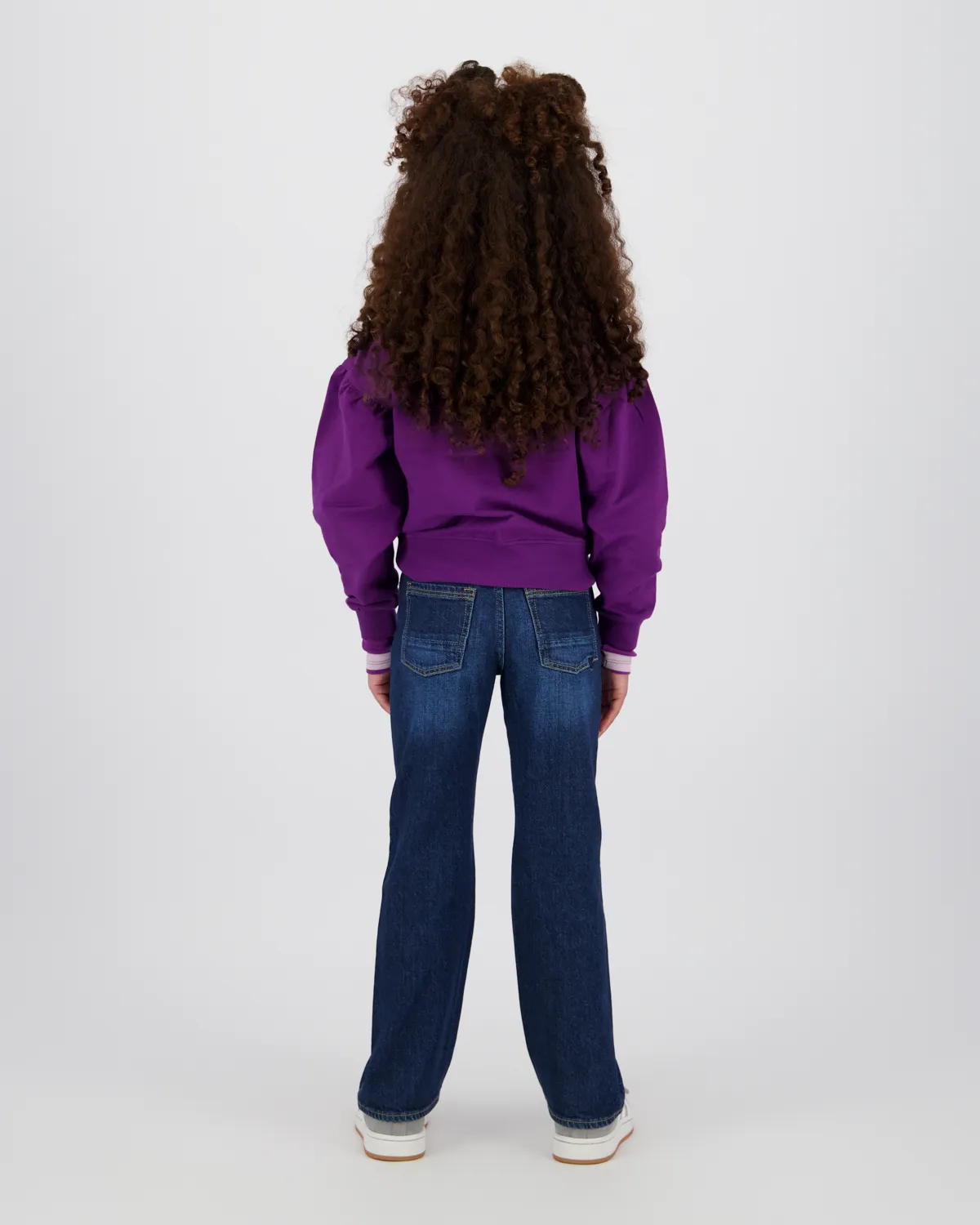 Meisjes Sweater Noran | Paars
