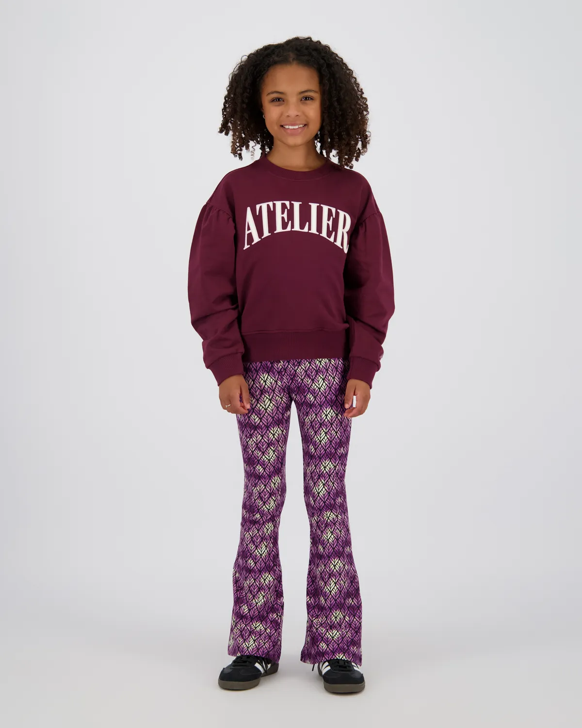 Girls Flared Pants Stexie | Purple