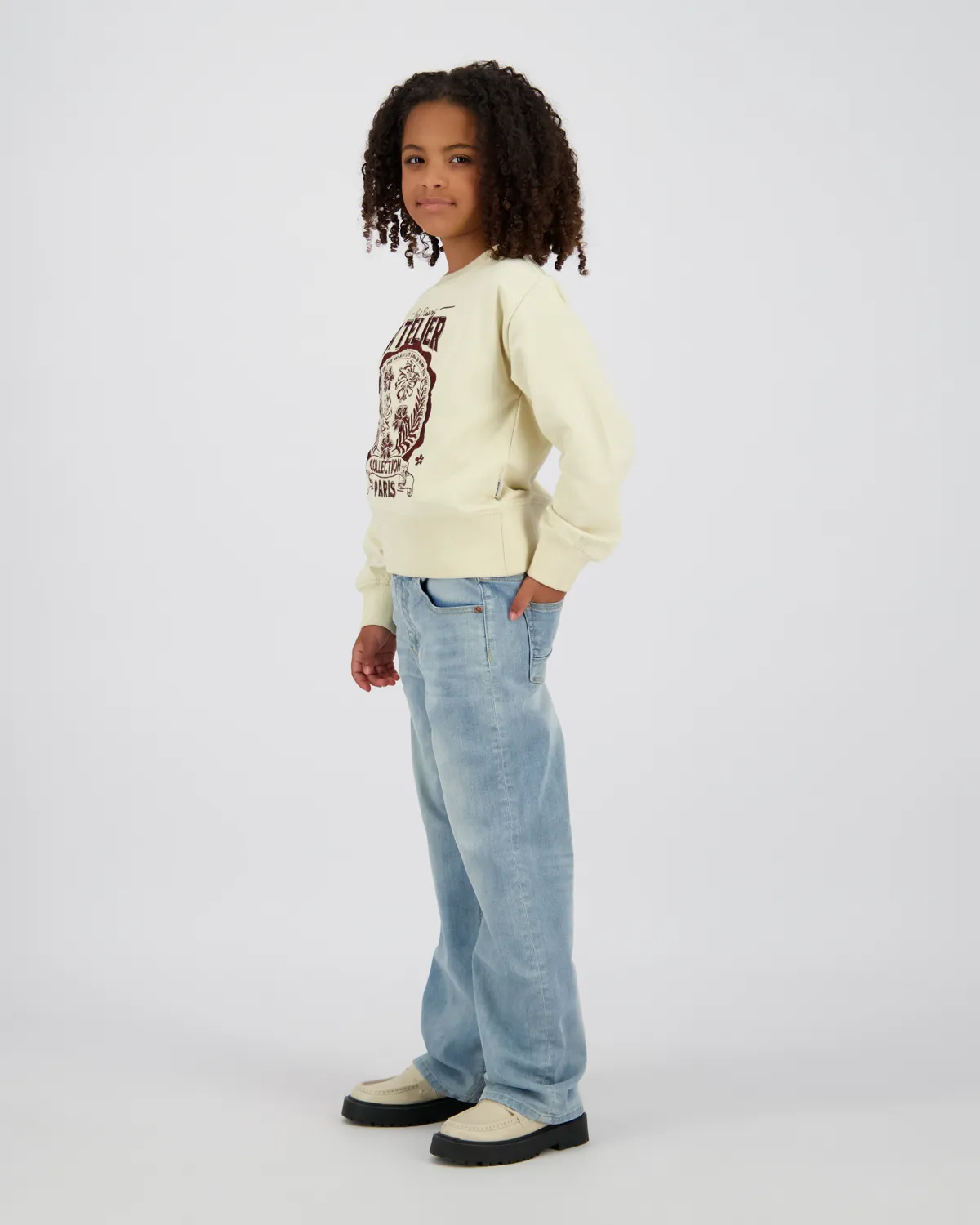 Meisjes Wide leg Jeans Coco | Blauw