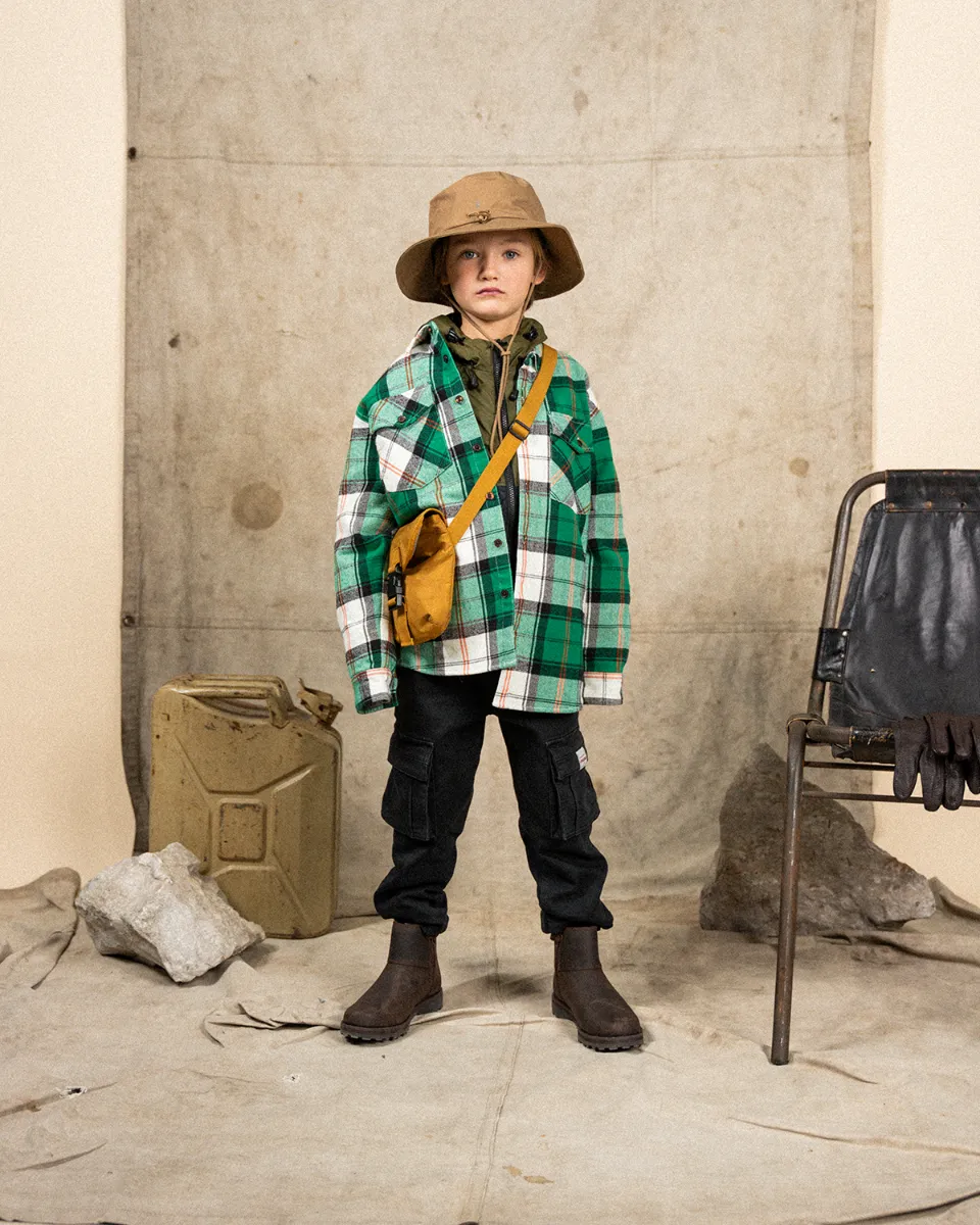 Jongens Shirt Lyno | Groen