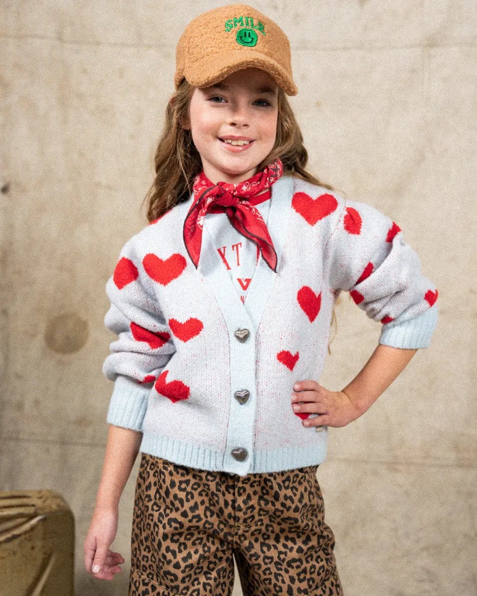 Meisjes Cardigan Manon | Blauw