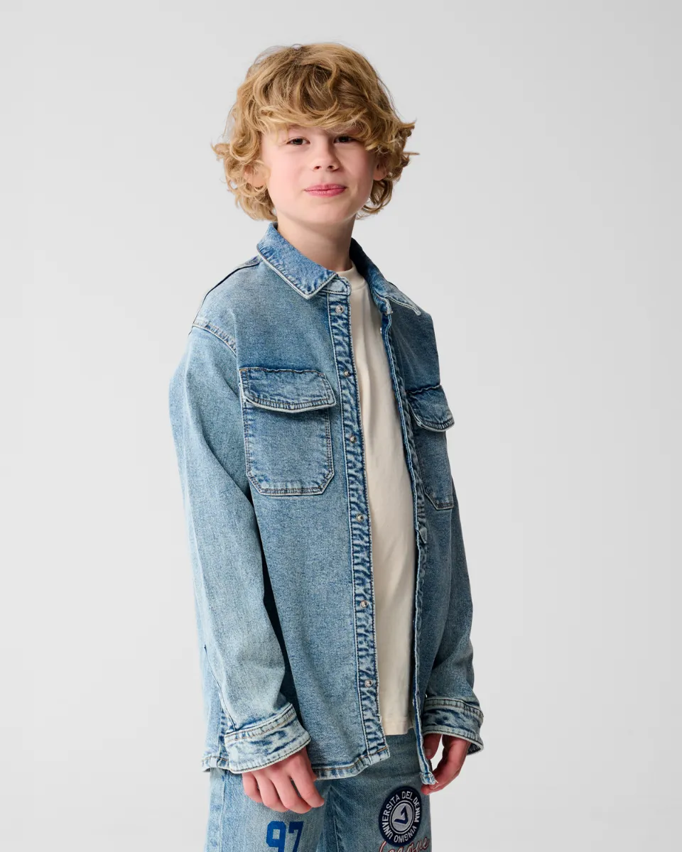 Jongens Overhemd Landon | Blauw