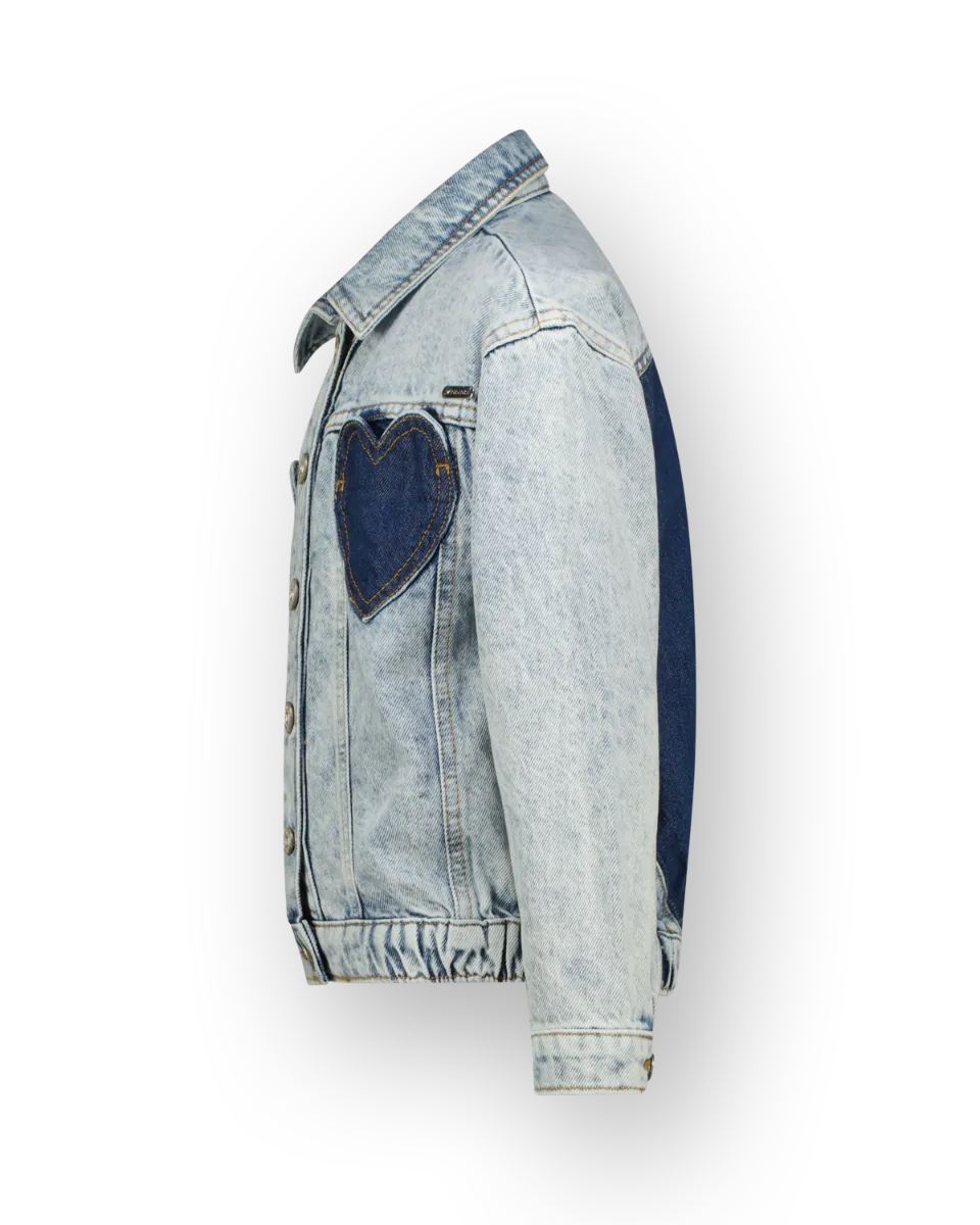 Denim Jacket Tori Heart