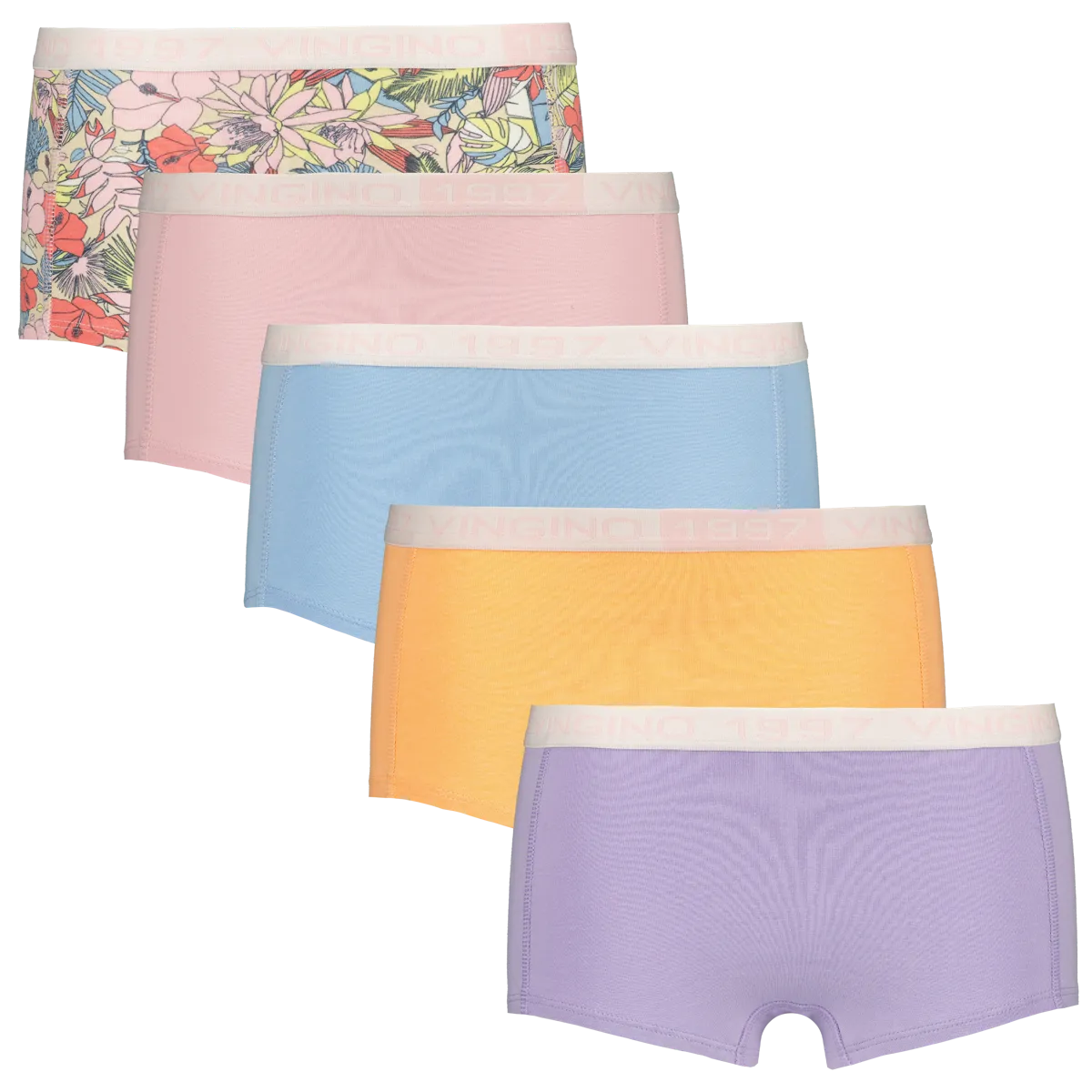 Girls Hipster G232-12- 5Pack | Black