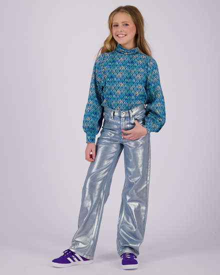 Girls Wide leg Jeans Cato Metallic from the winter collection Vingino