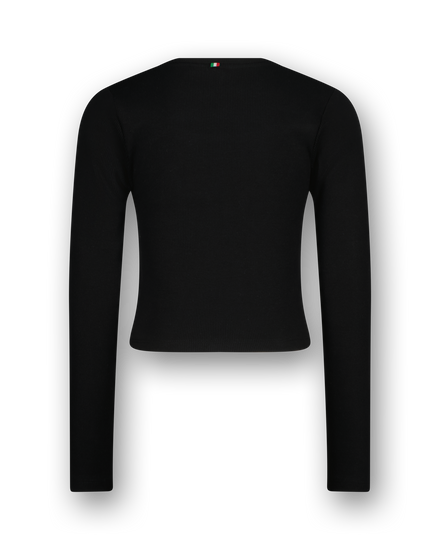 T-shirt G-basic-rib Detail